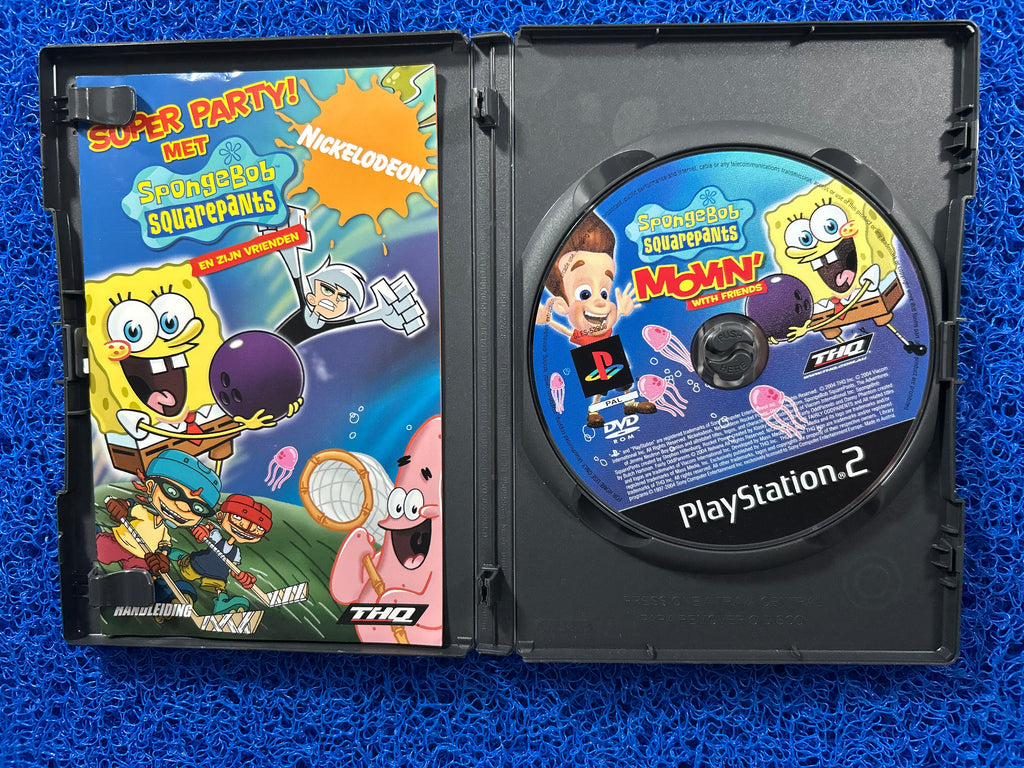 PS2 Spongebob squarepants movin with friends (E)