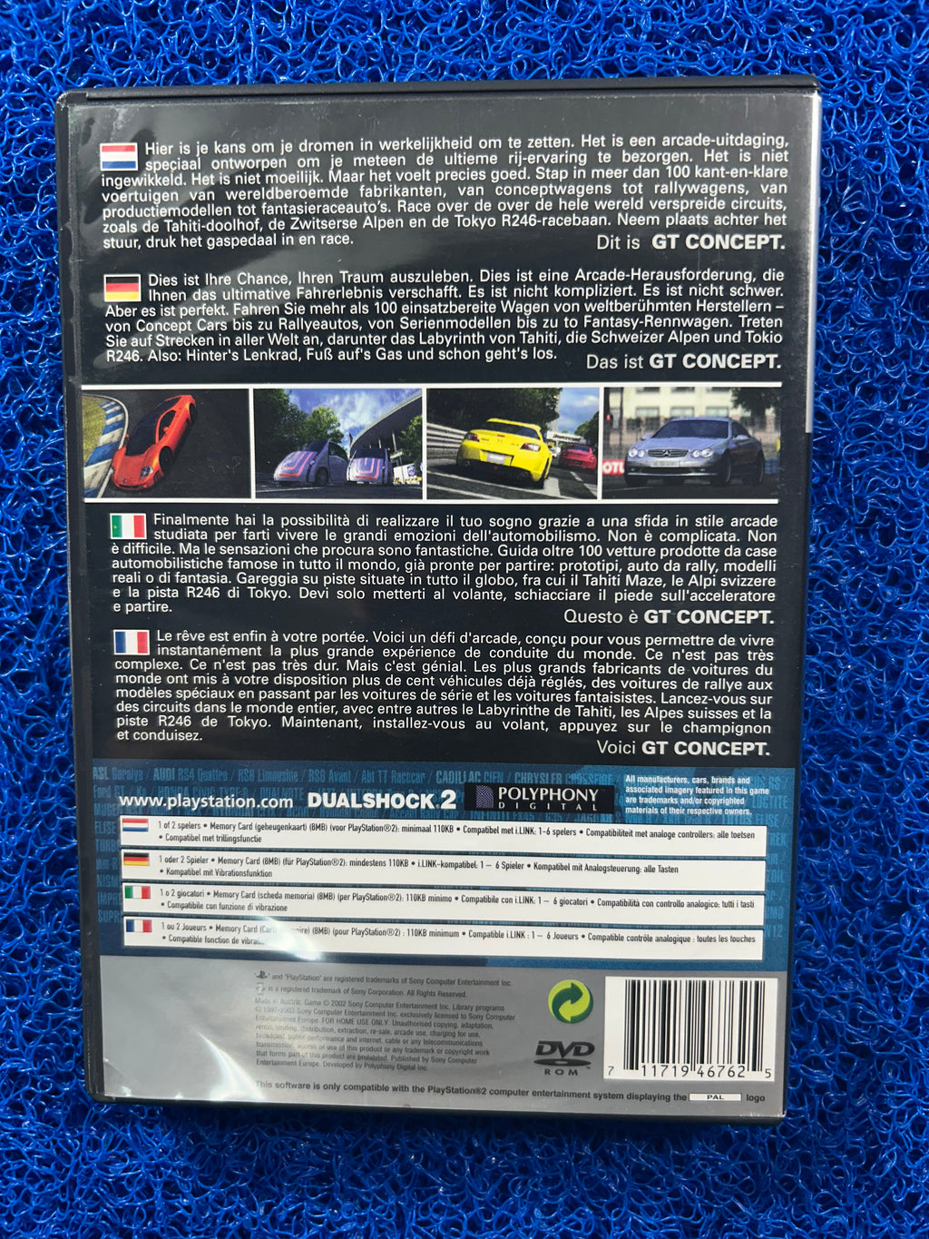 PS2 Gran turismo 2002 Tokyo (E)