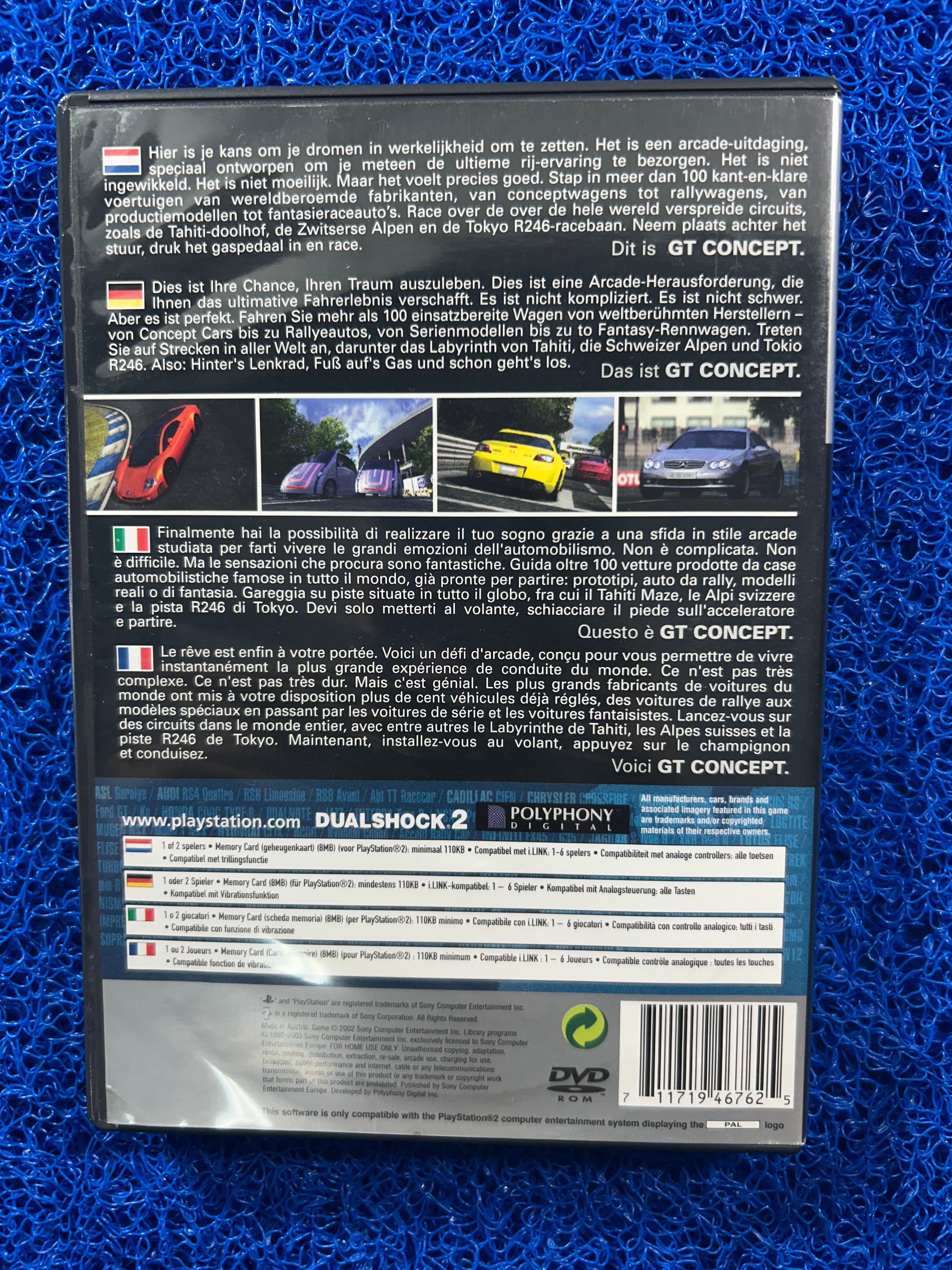 PS2 Gran turismo 2002 Tokyo (E)