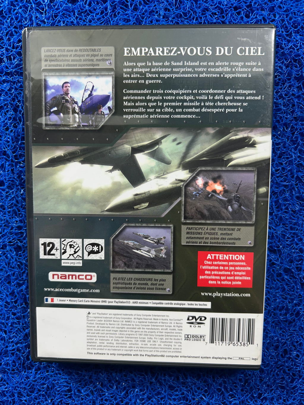 PS2 Ace combat squadron leader (E)