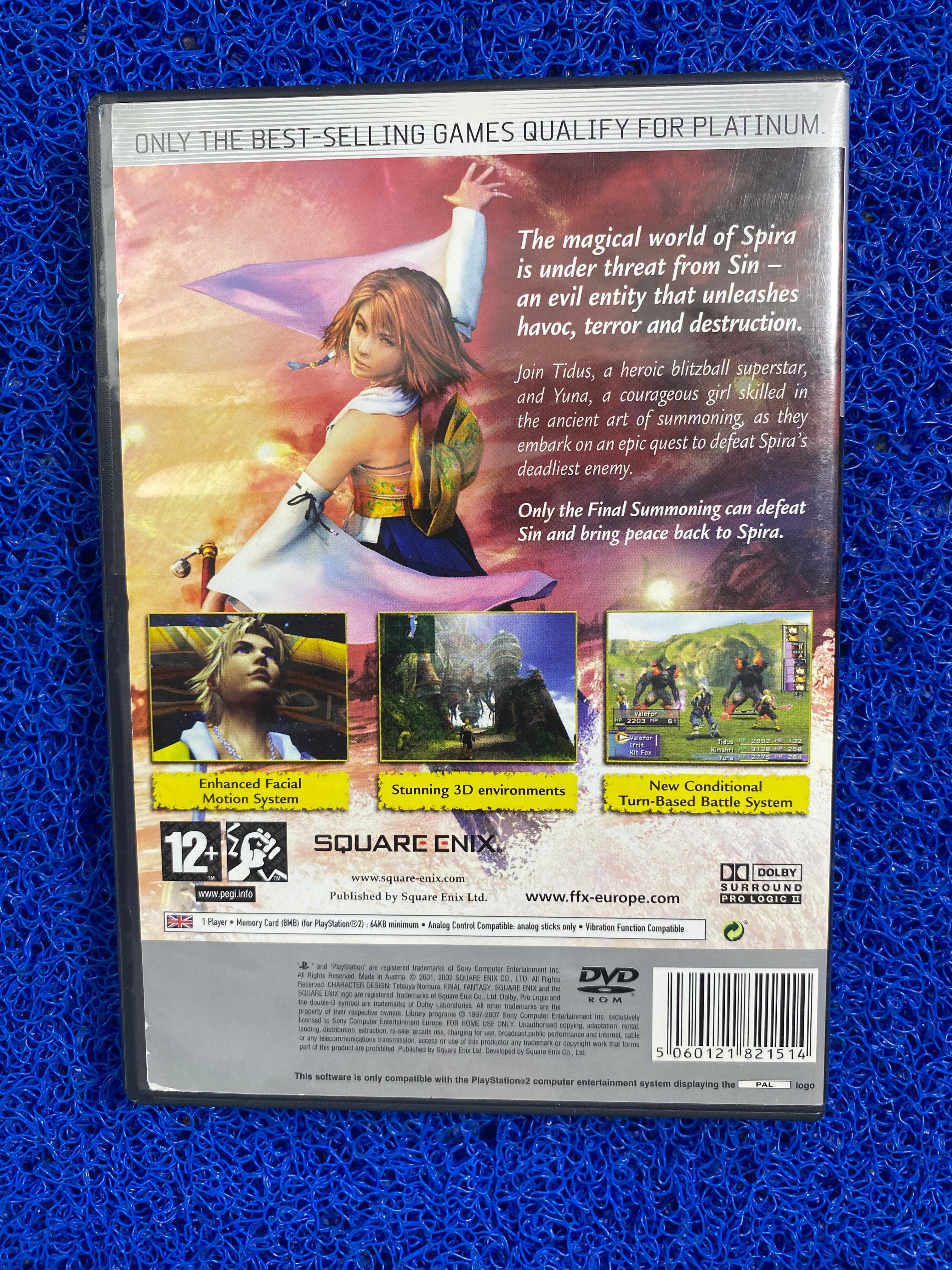 PS2# Final fantasy x (J)