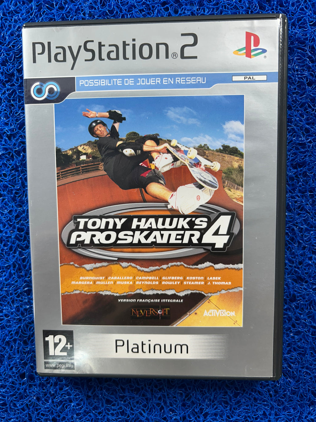 PS2 Tony hawk 4 (E)