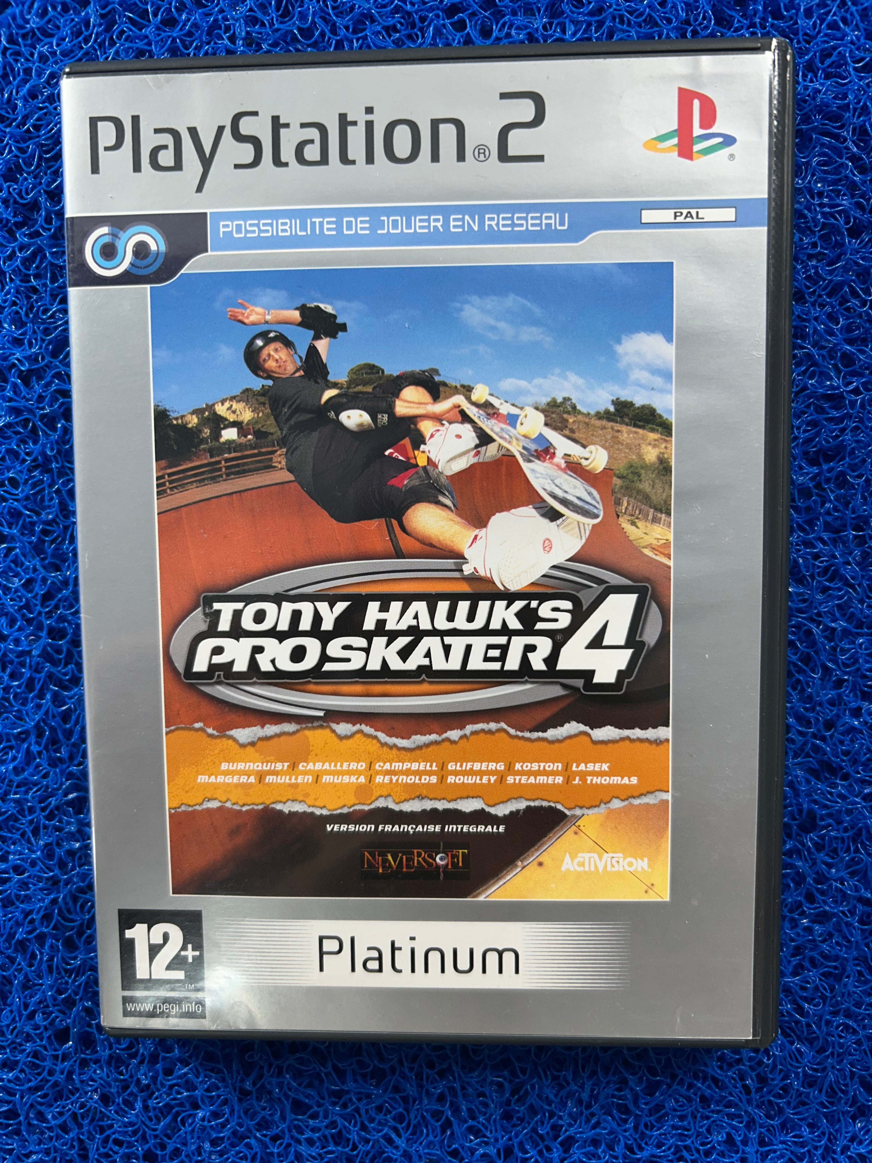 PS2 Tony hawk 4 (E)
