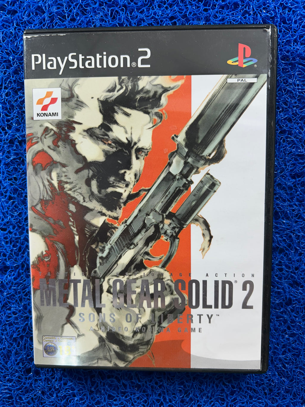 PS2 Metal gear solid 2 (E)