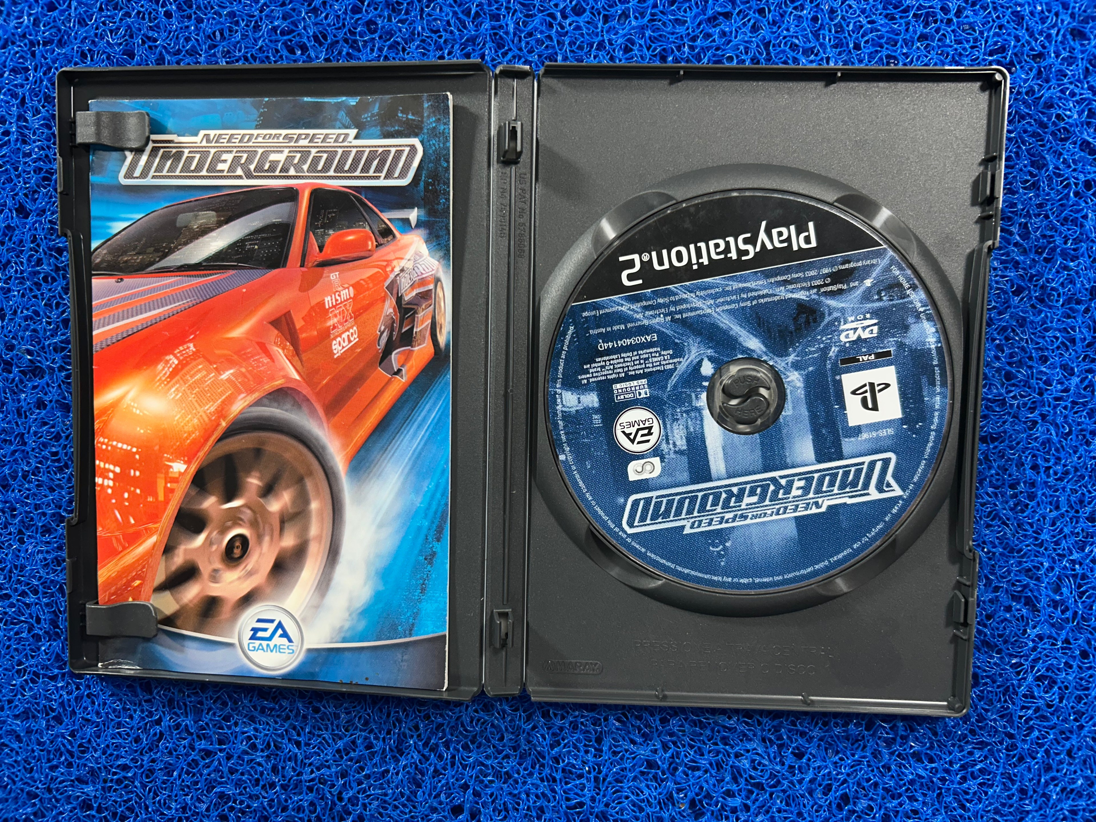PS2 Need for speed underground (E)