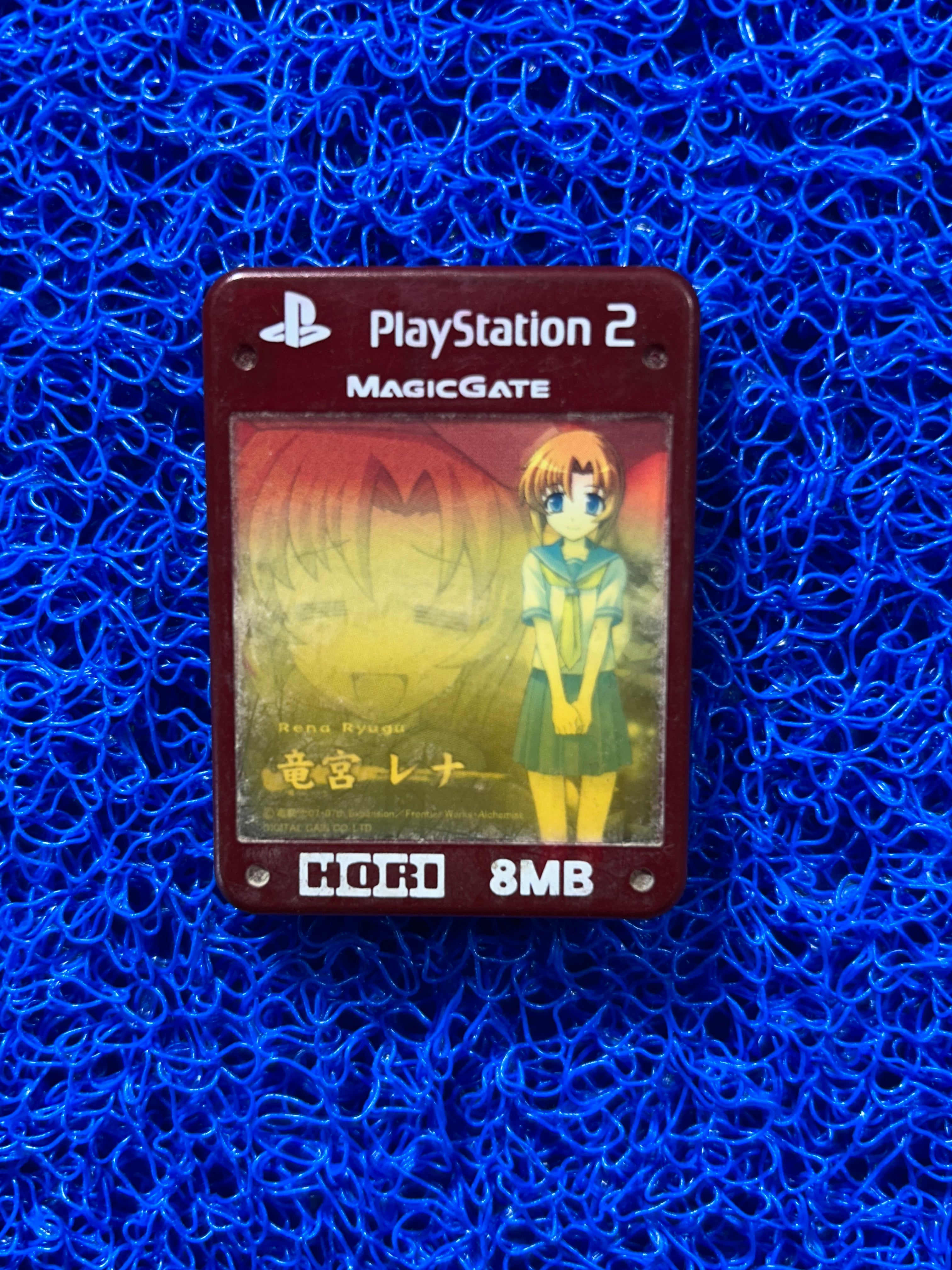 ACESSÓRIOS Memory card de ps2 edição rena ryugu