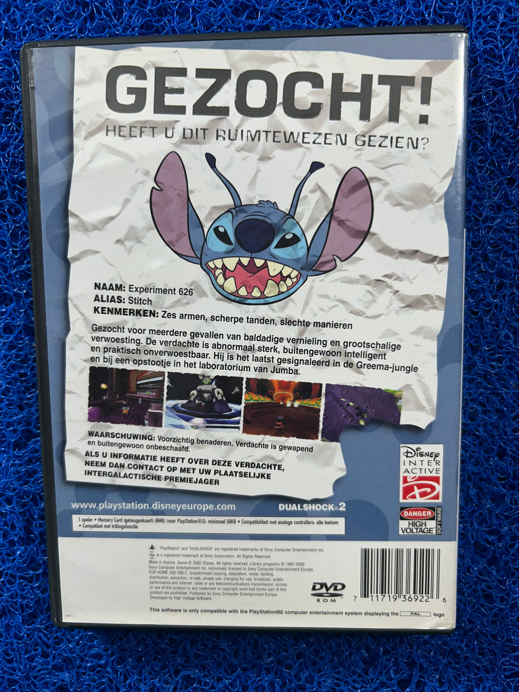PS2 Stitch 626 (E)