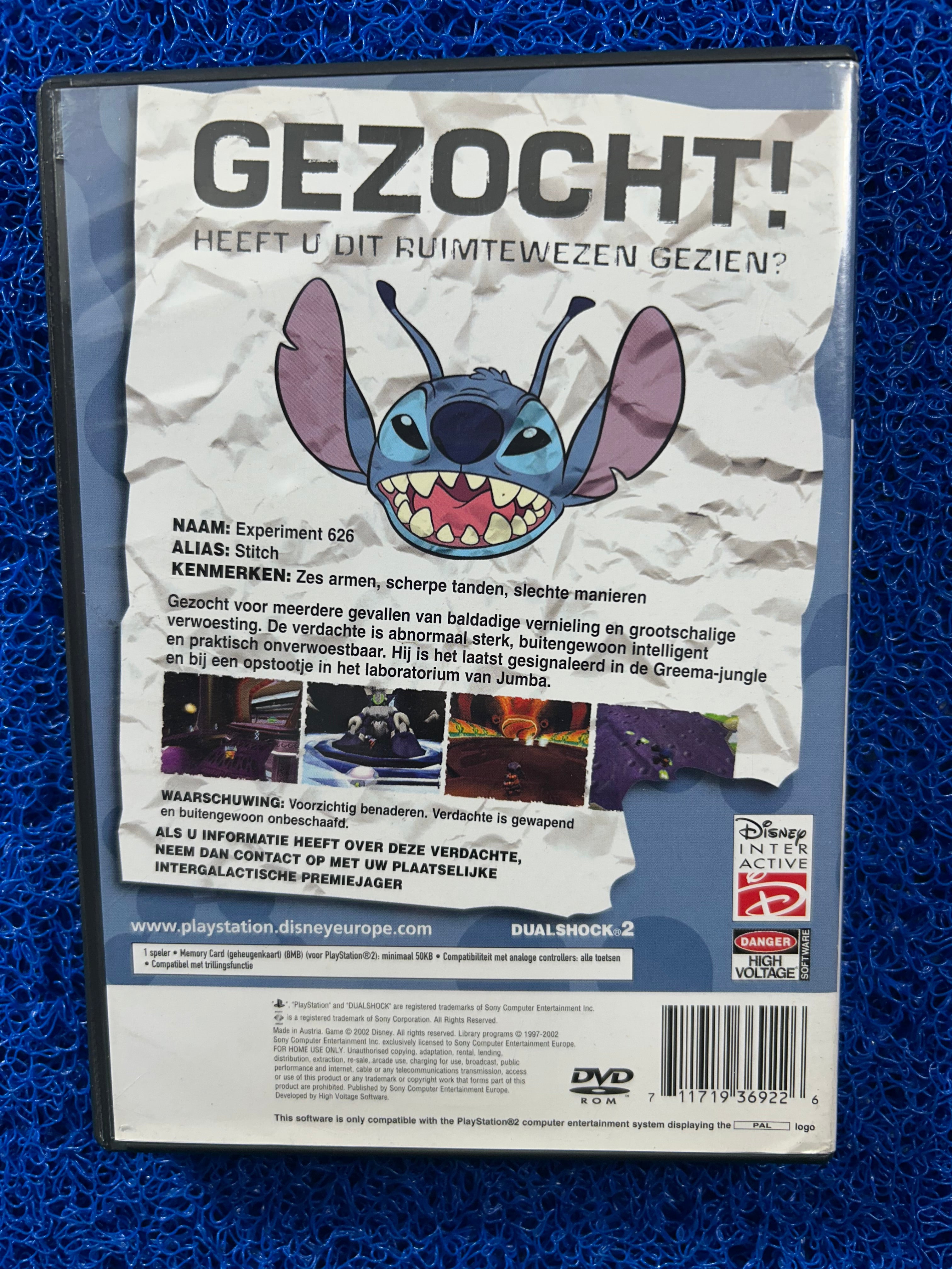 PS2 Stitch 626 (E)