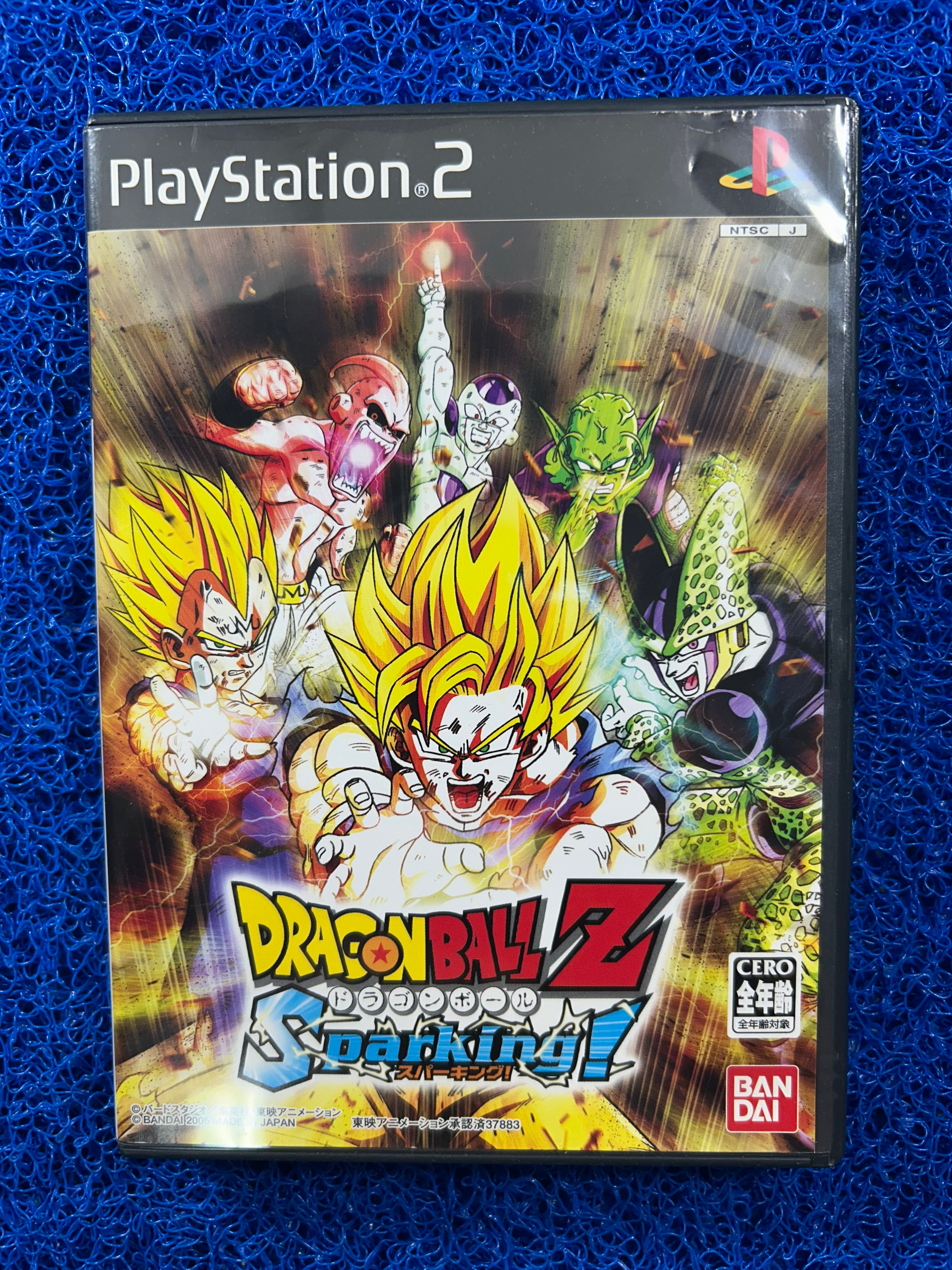 PS2 Dragon ball z sparking (J)