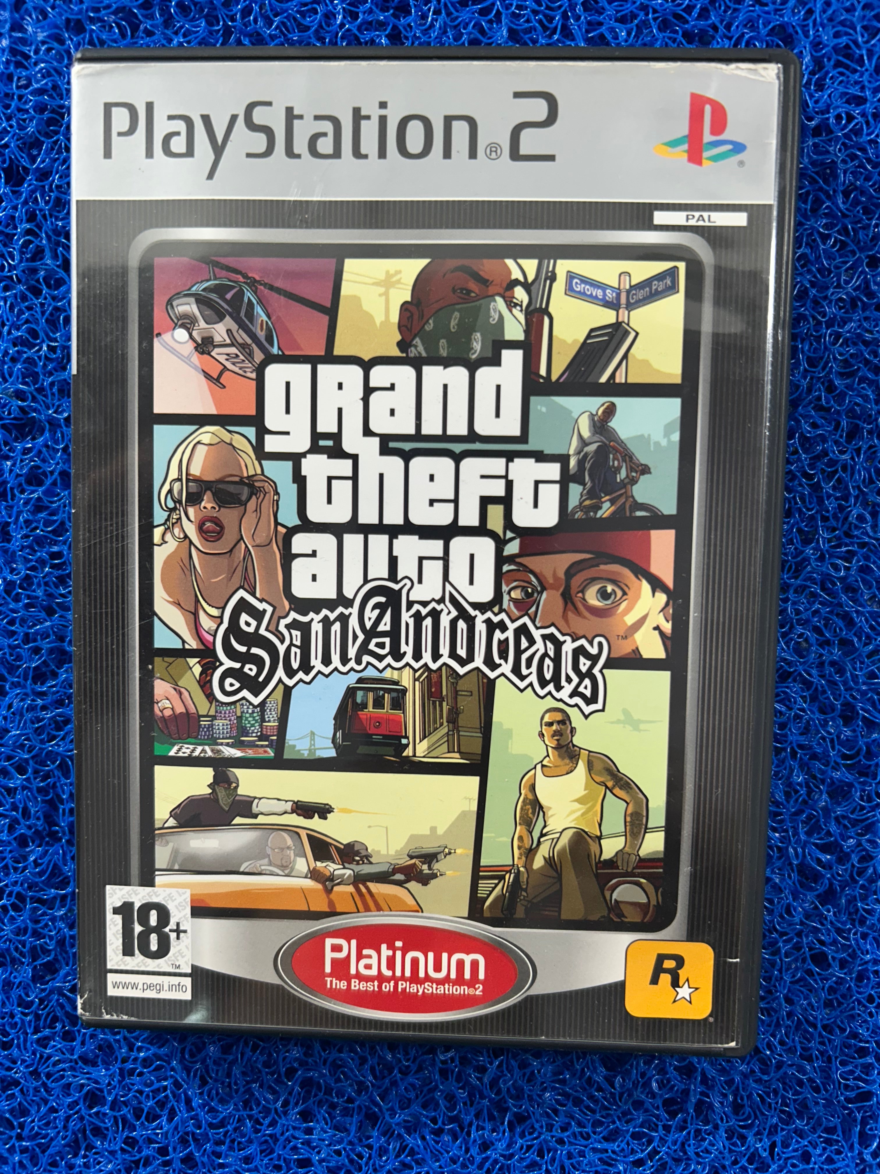 PS2 GTA San andreas (E)