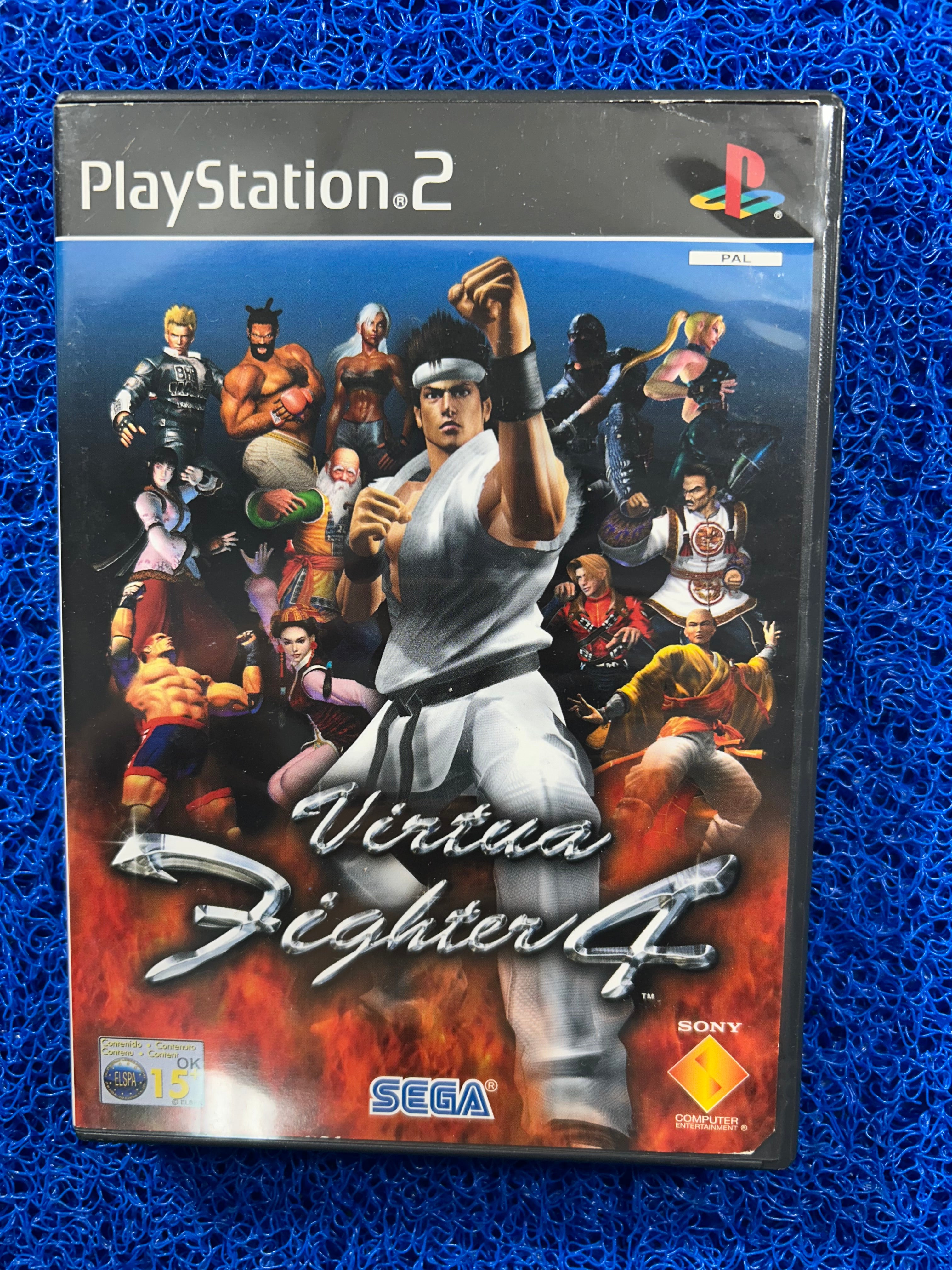 PS2 Virtua fighter 4 (E)