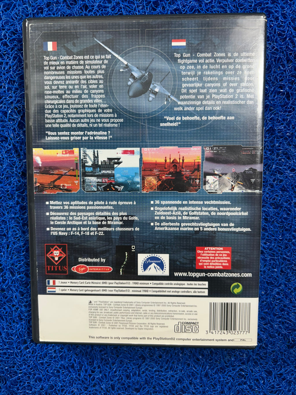 PS2# Top Gun (E)