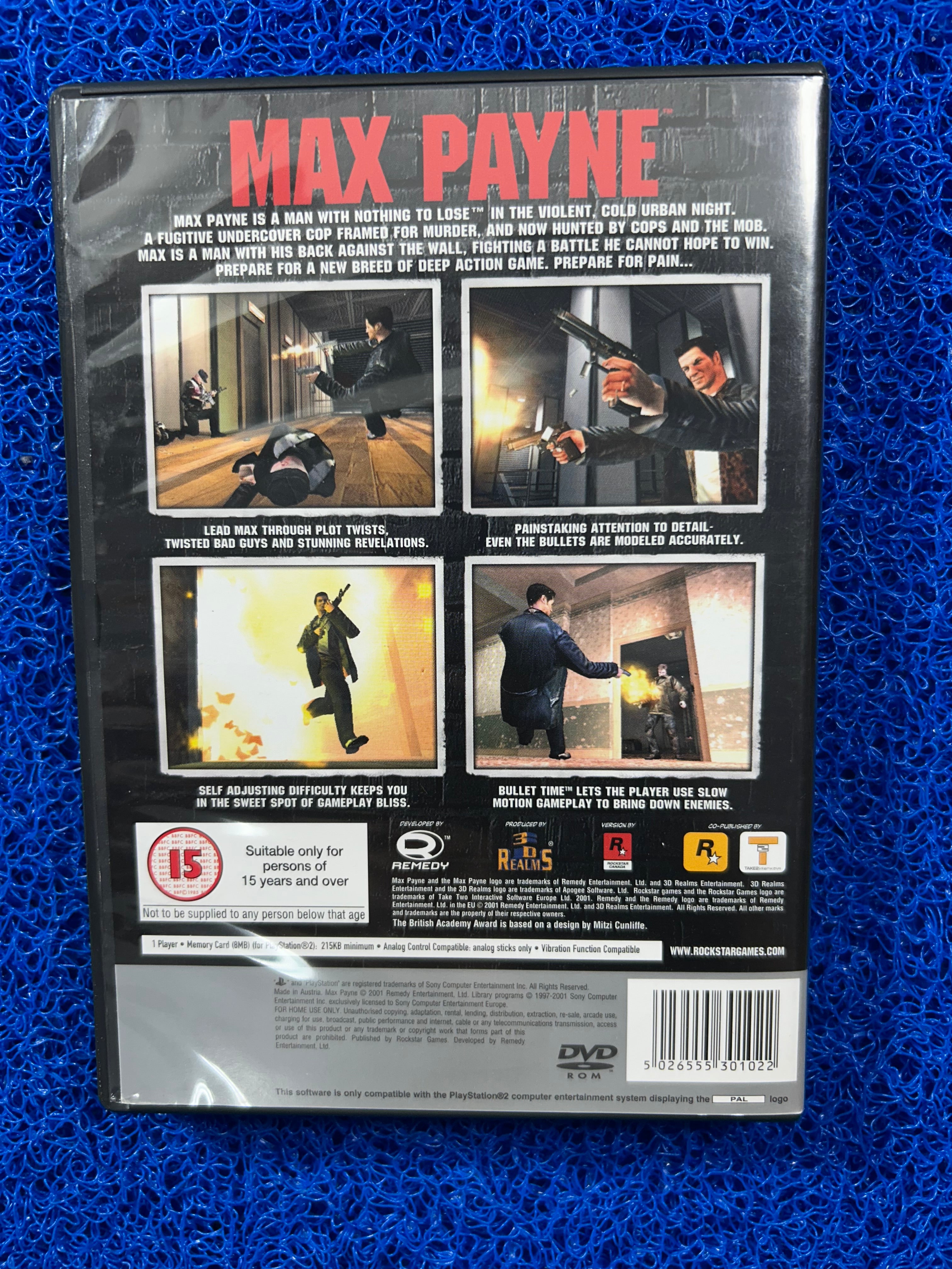 PS2 Max payne (E)