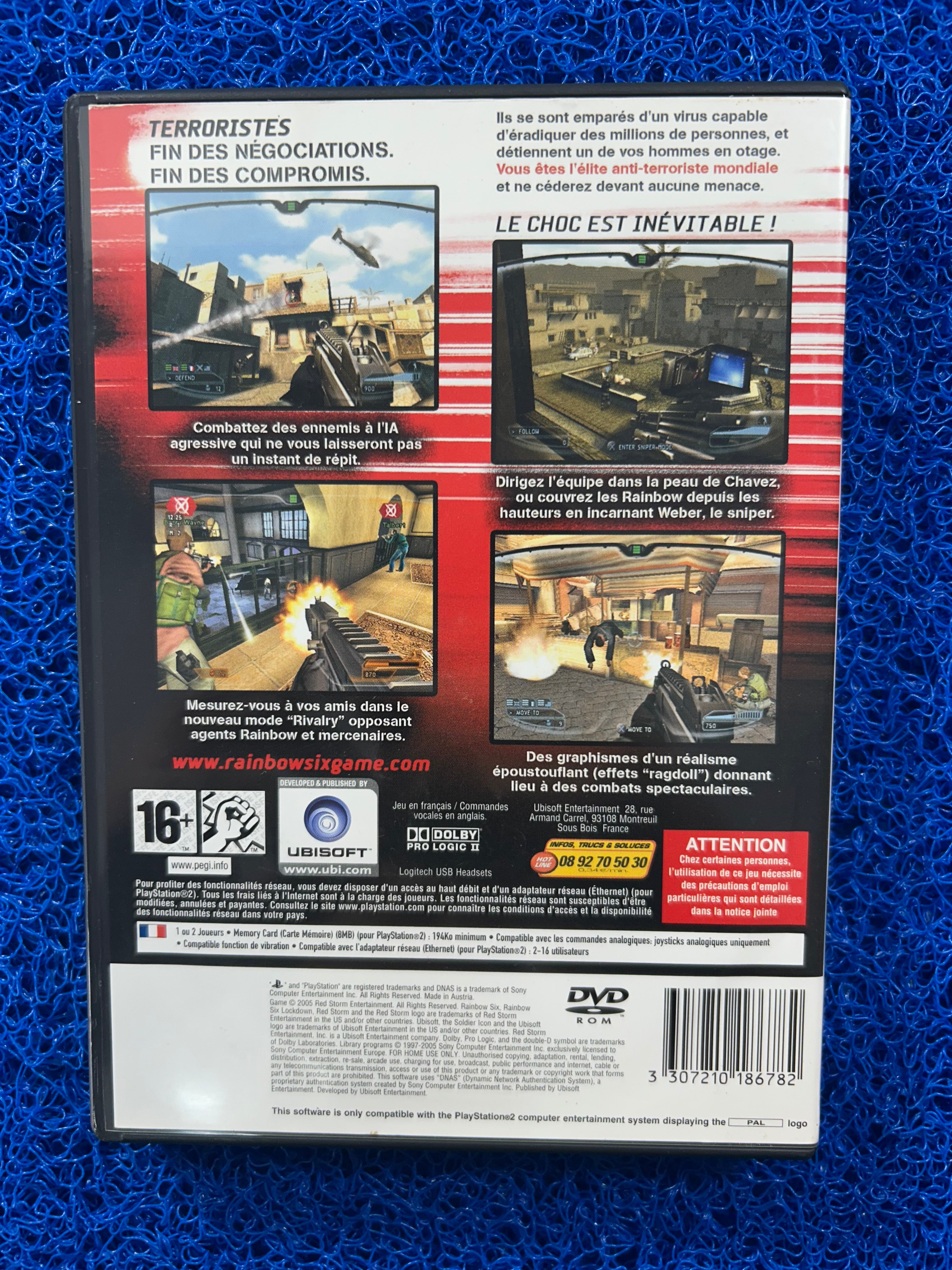 PS2 Rainbow six lockdown (E)