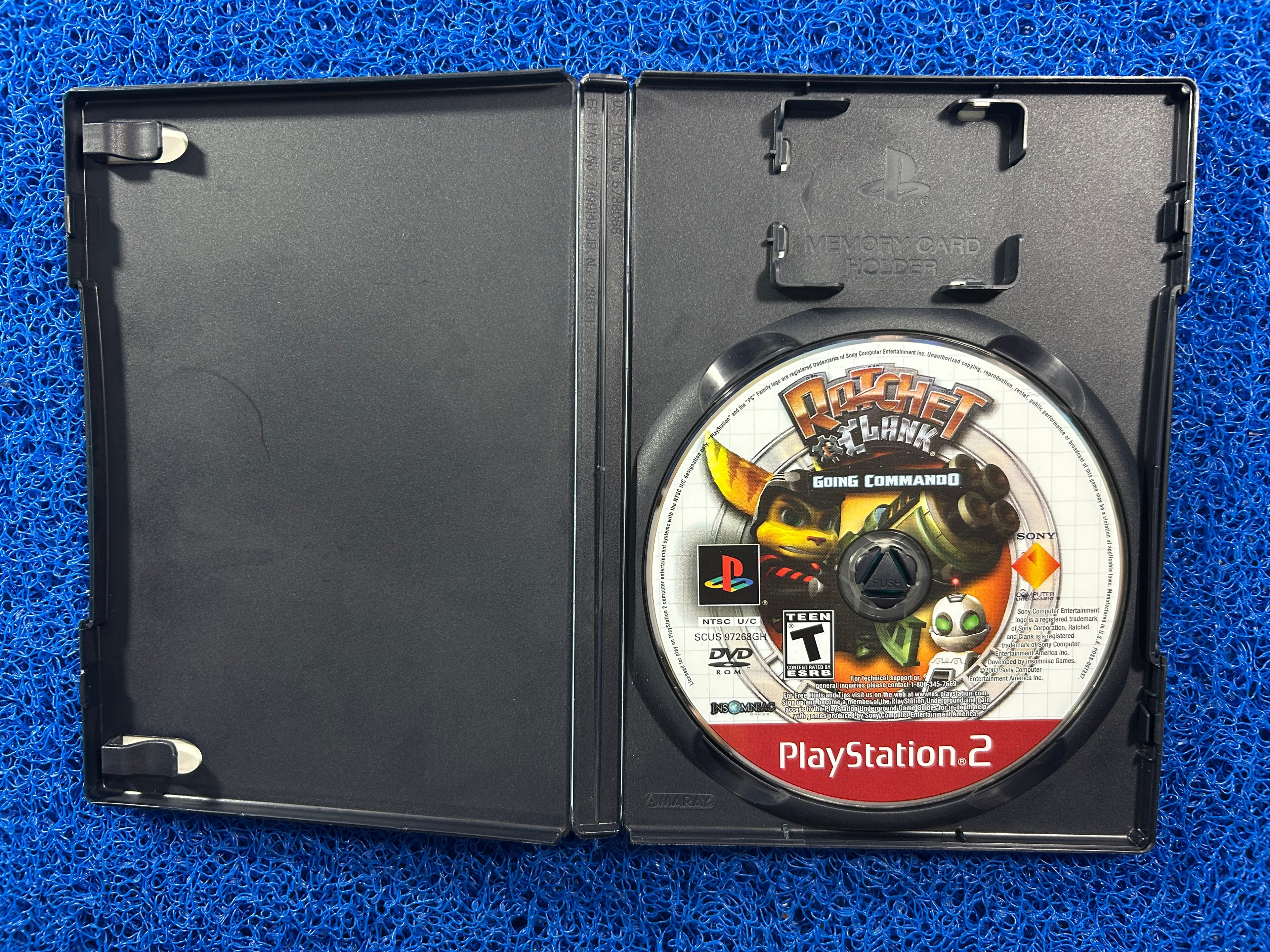 PS2 Ratchet clank going commando (A)