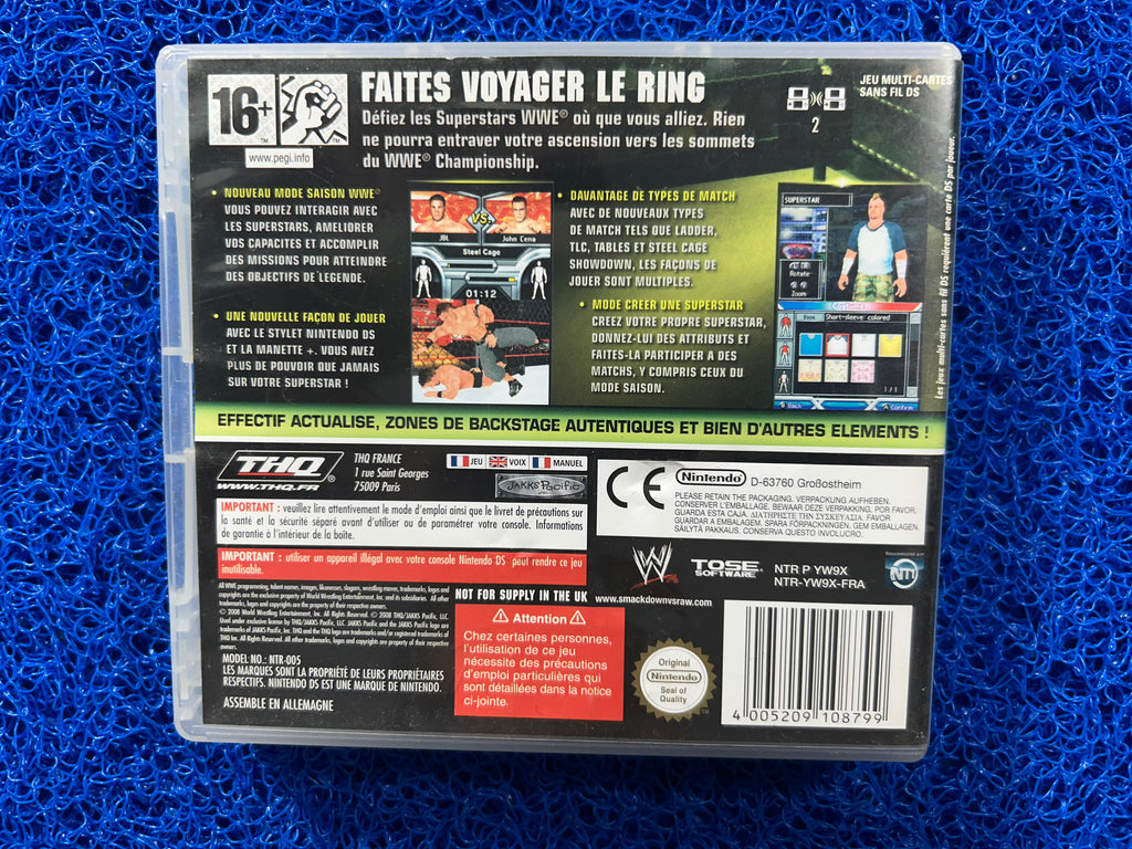 NDS Smackdown vs. raw 2009 (E)