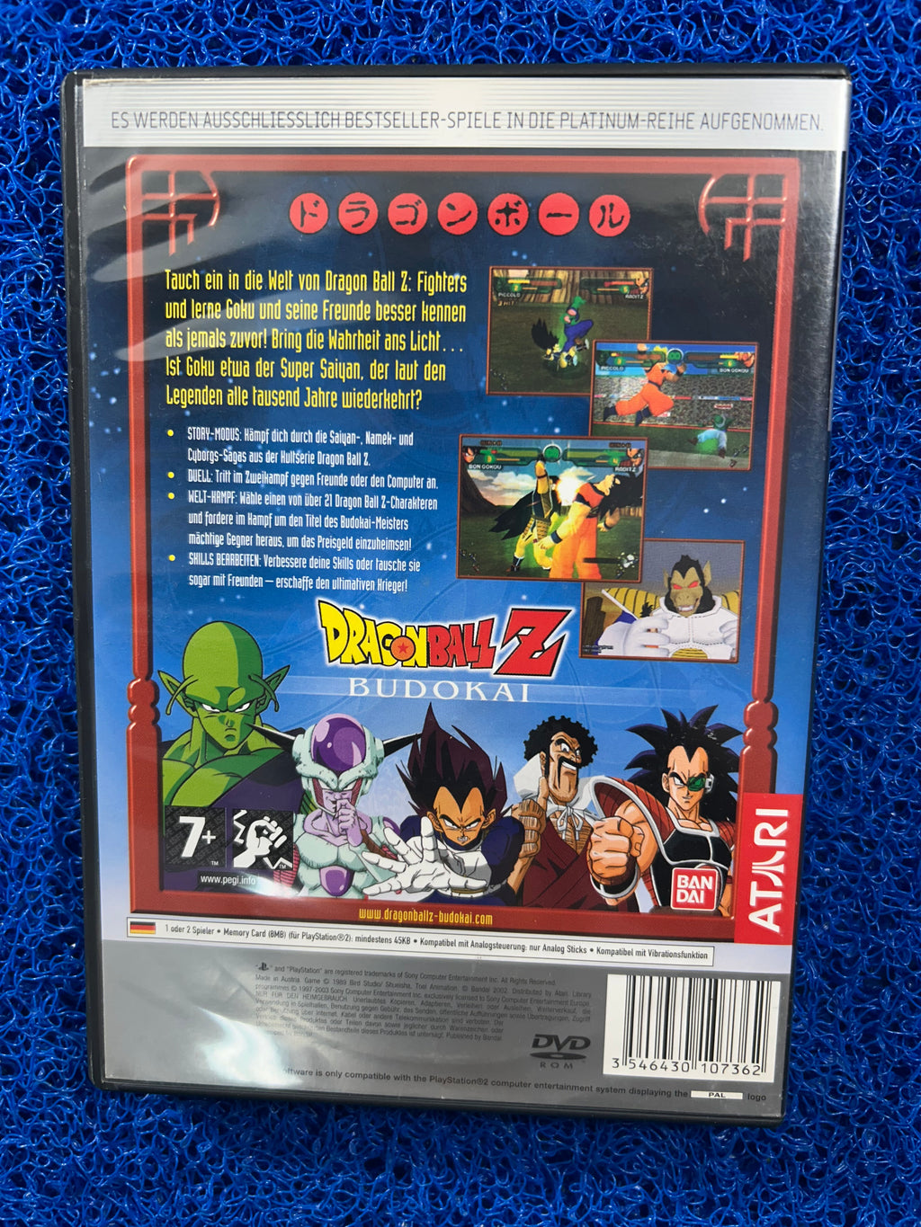 PS2 Dragon ball z budokai (E)