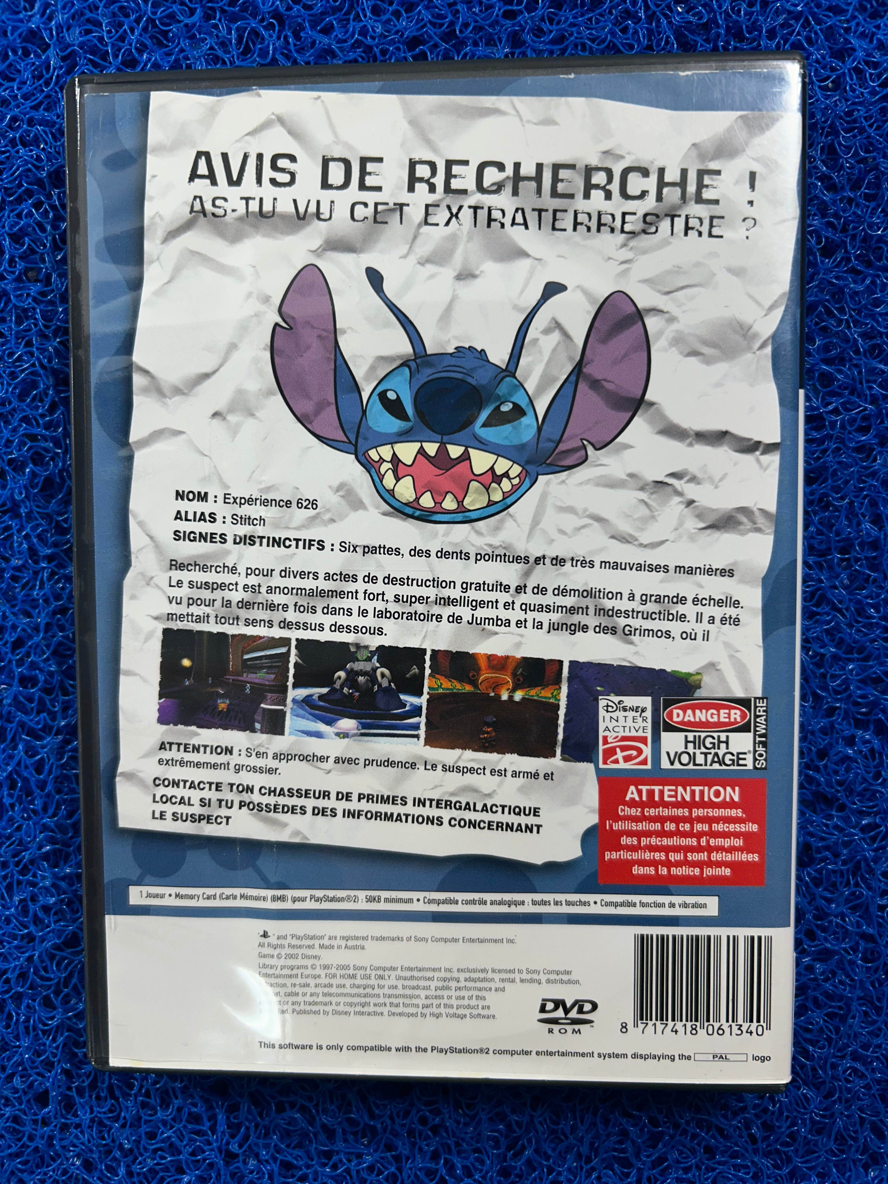 PS2 Stitch experience 626 (E)