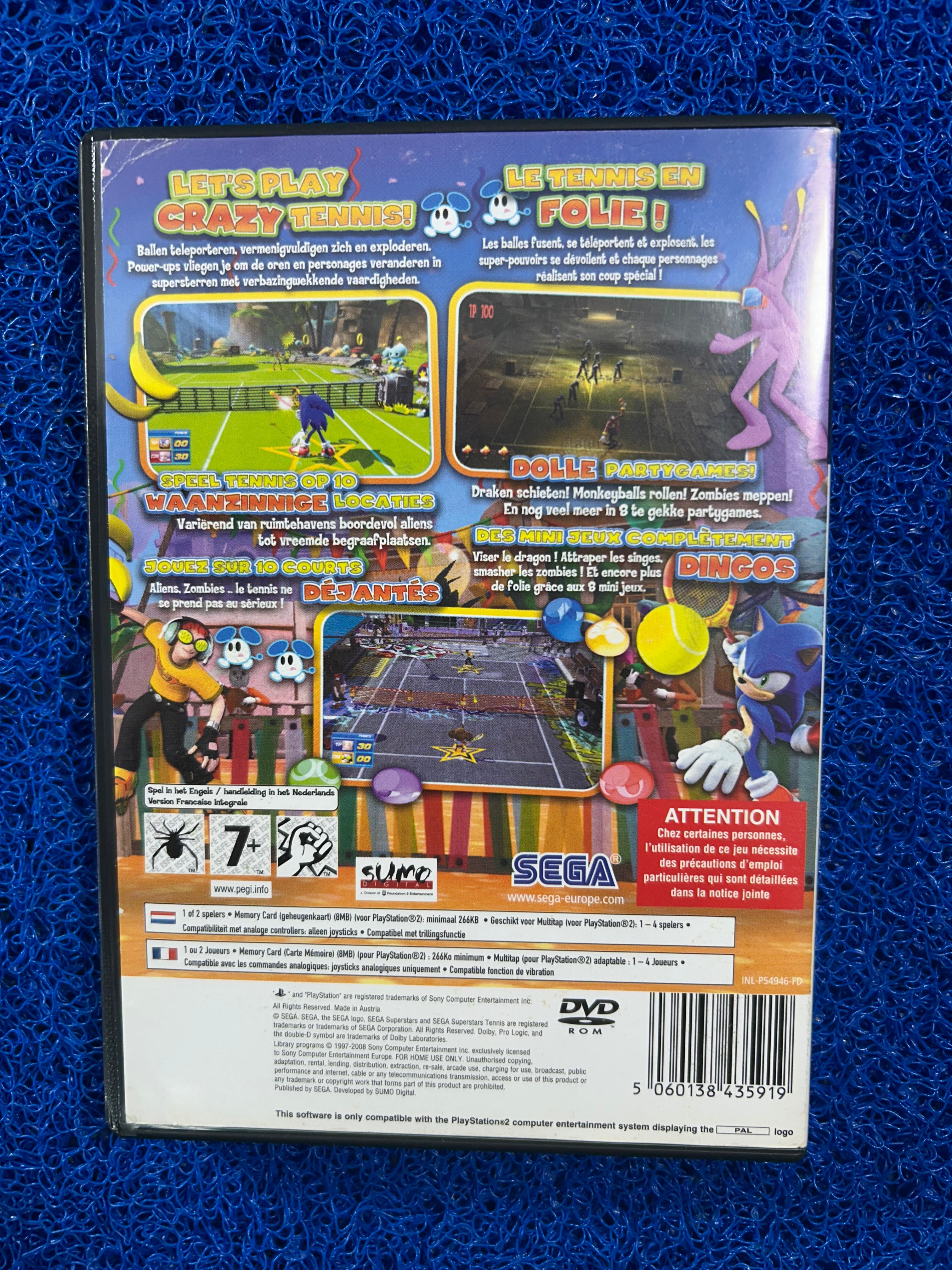 PS2# Sega superstars tennis (E)