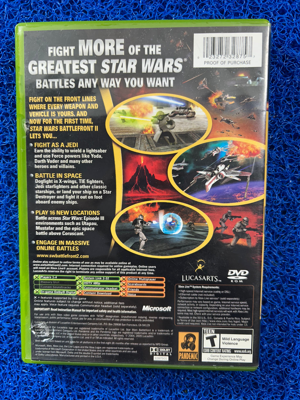 XBOX Star wars battlefront II (A)