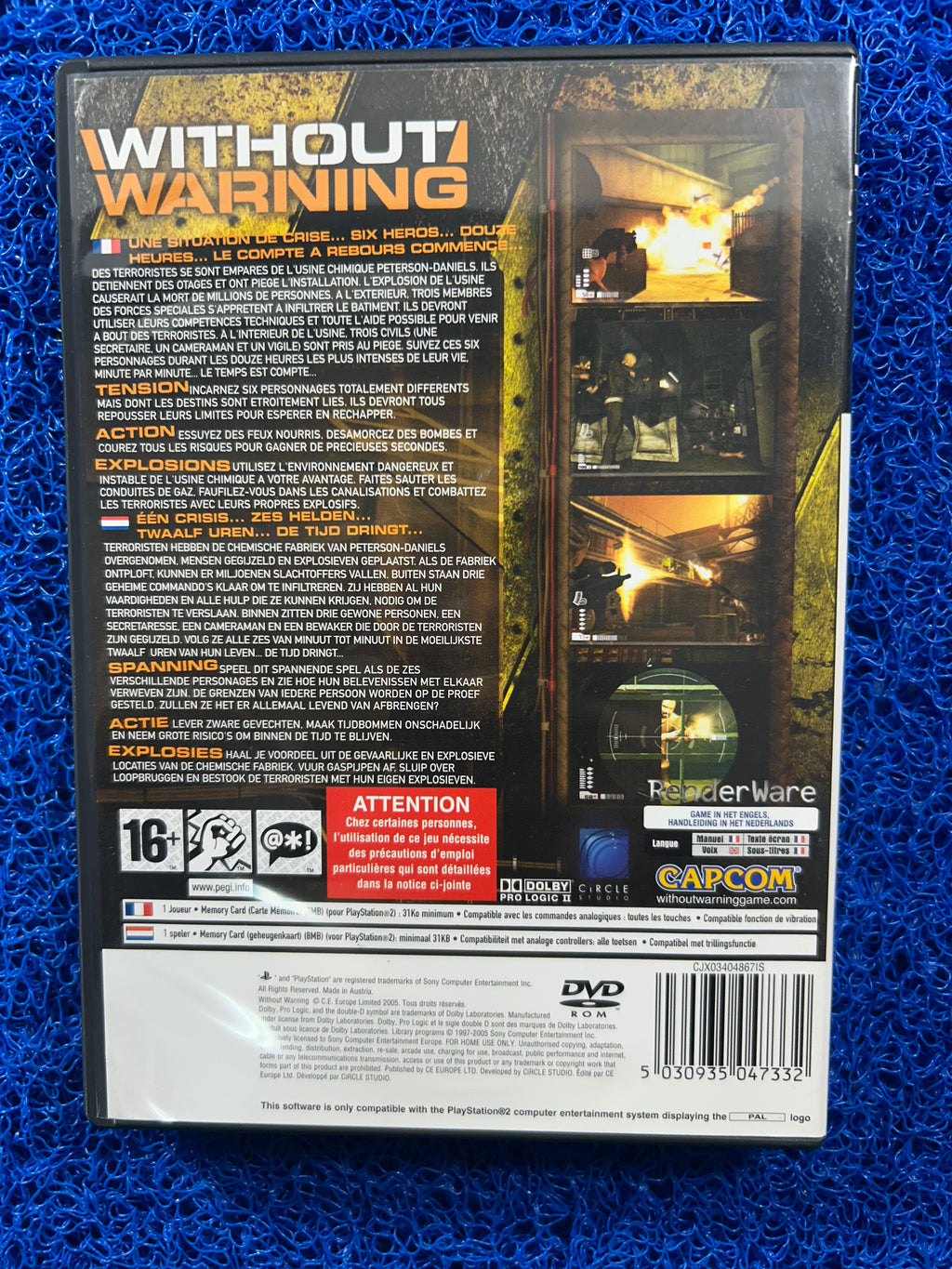 PS2 Without warning (E)
