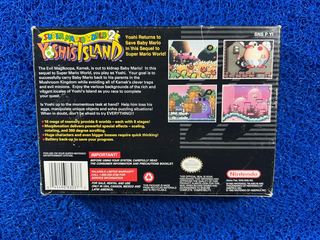 SNES Box Yoshi island (A)