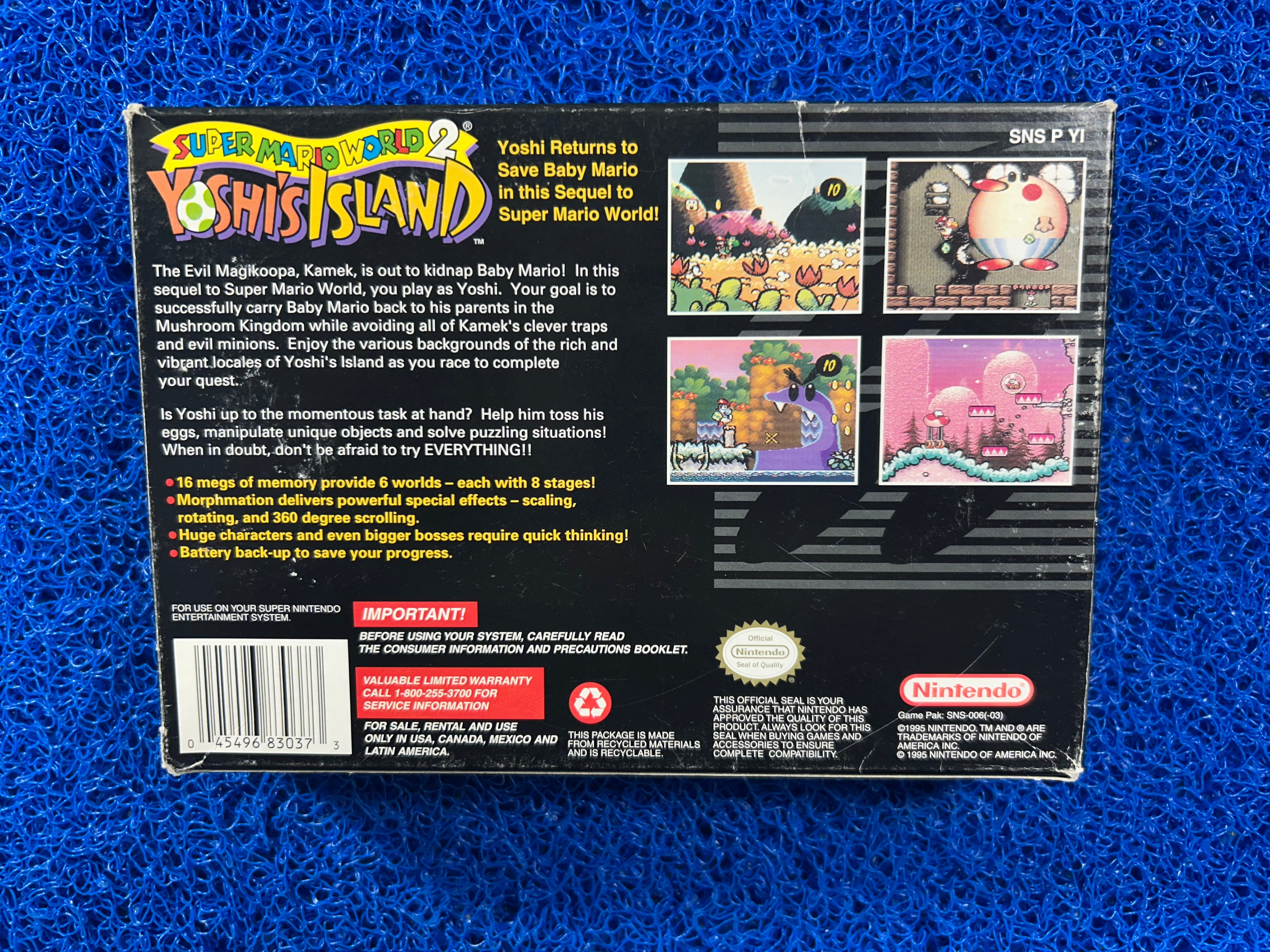 SNES Box Yoshi island (A)