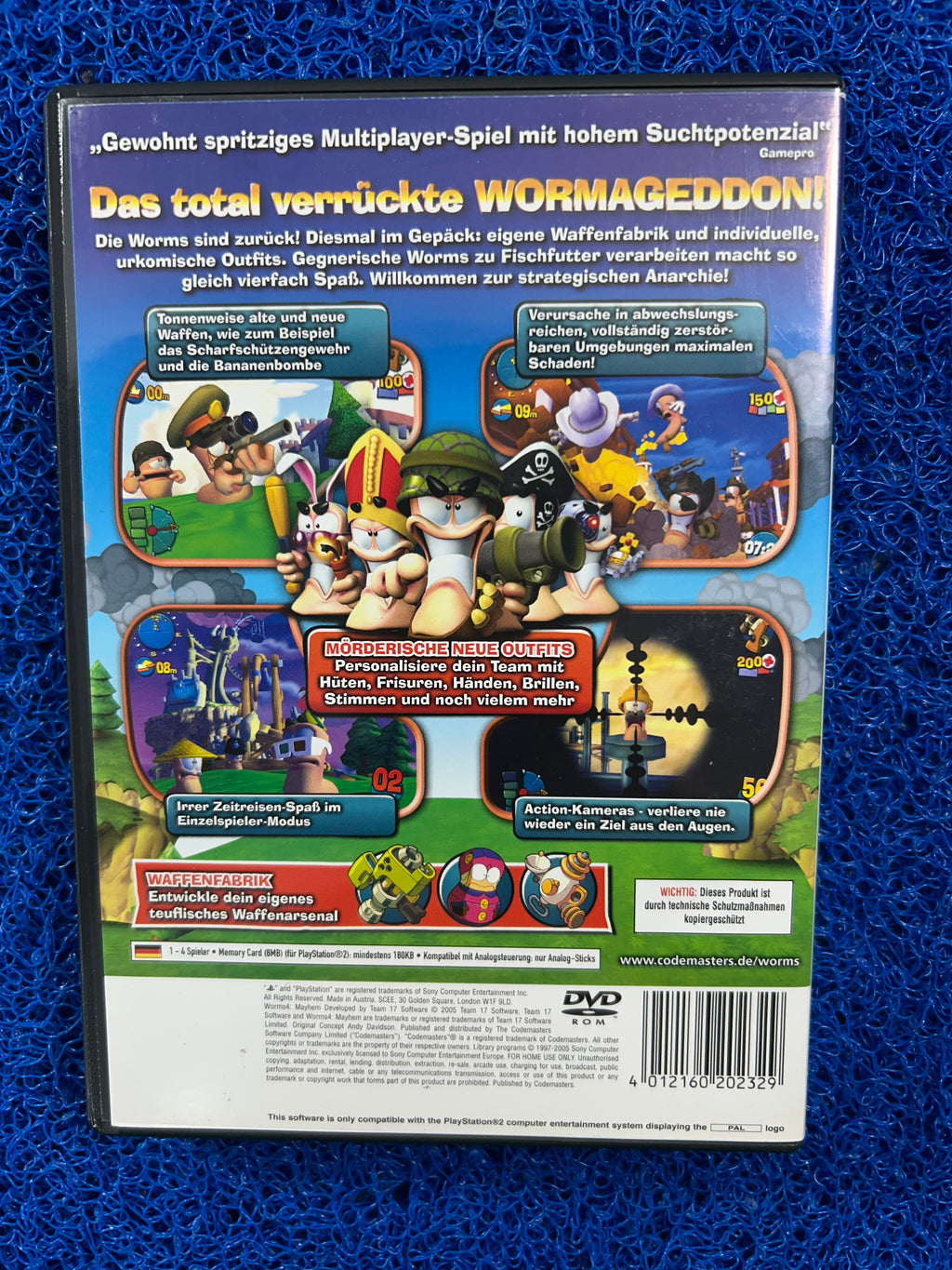 PS2# Worms 4 (E)