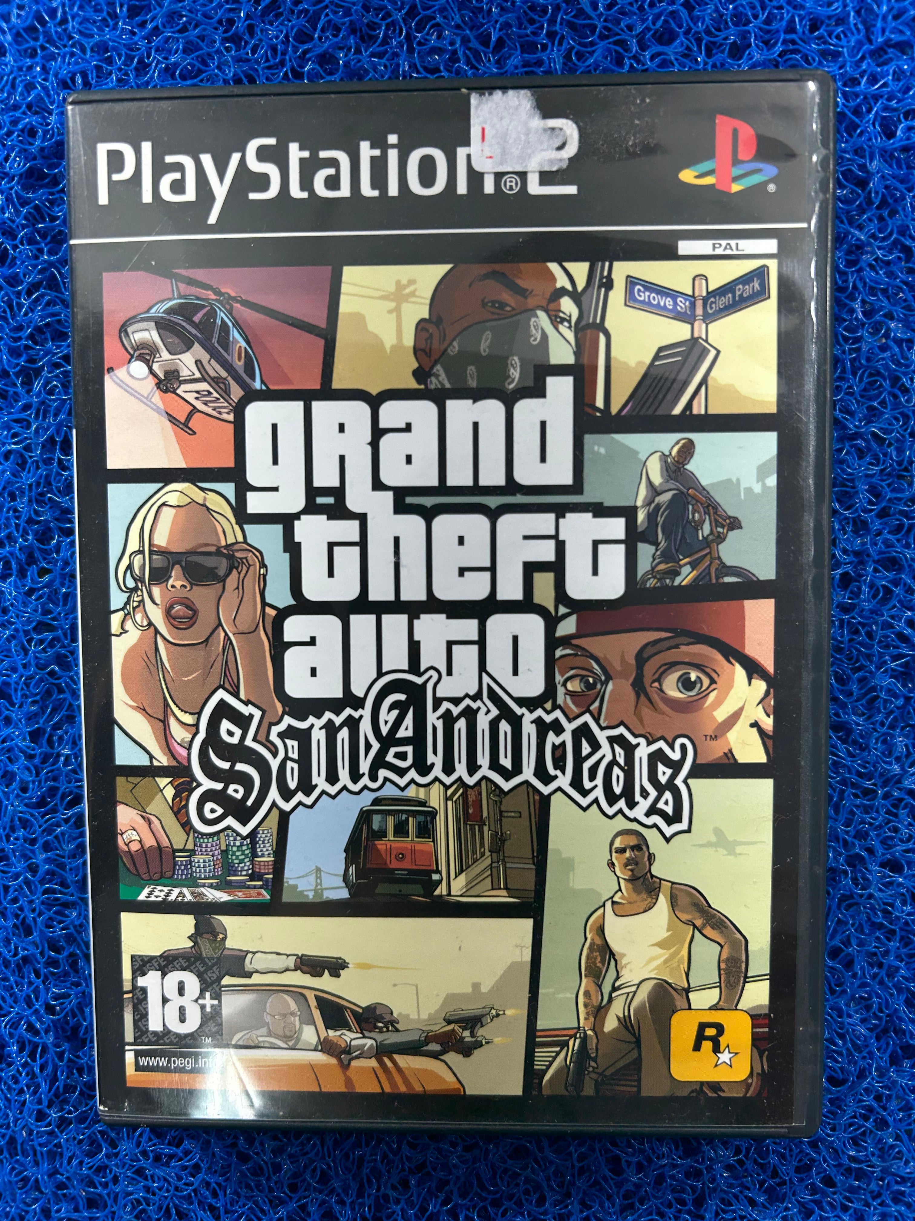 PS2 GTA San andreas (E)