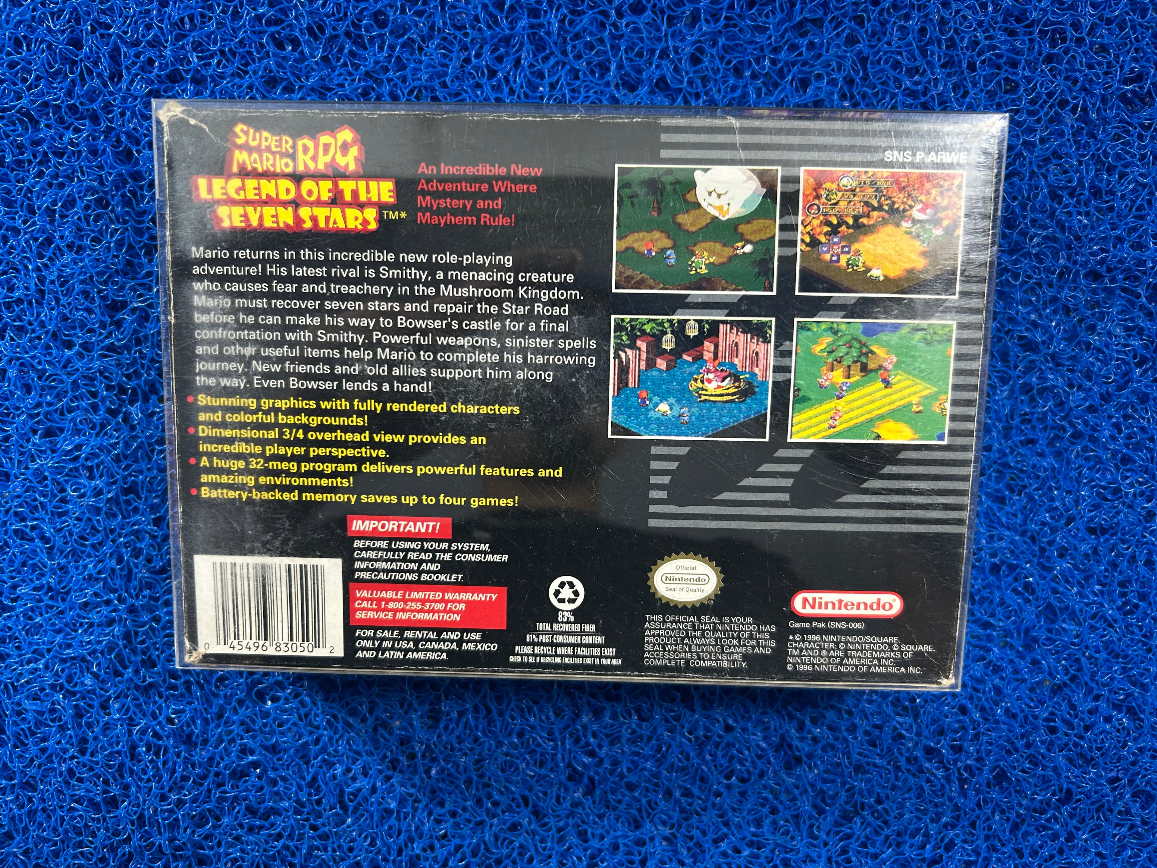 SNES Box Super Mario rpg (A)
