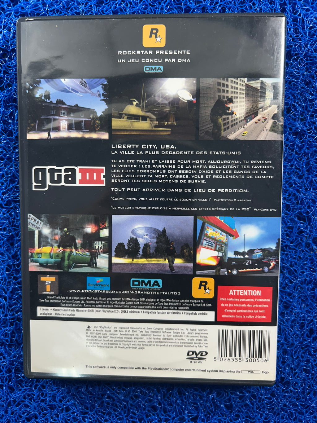 PS2 GTA III (E)