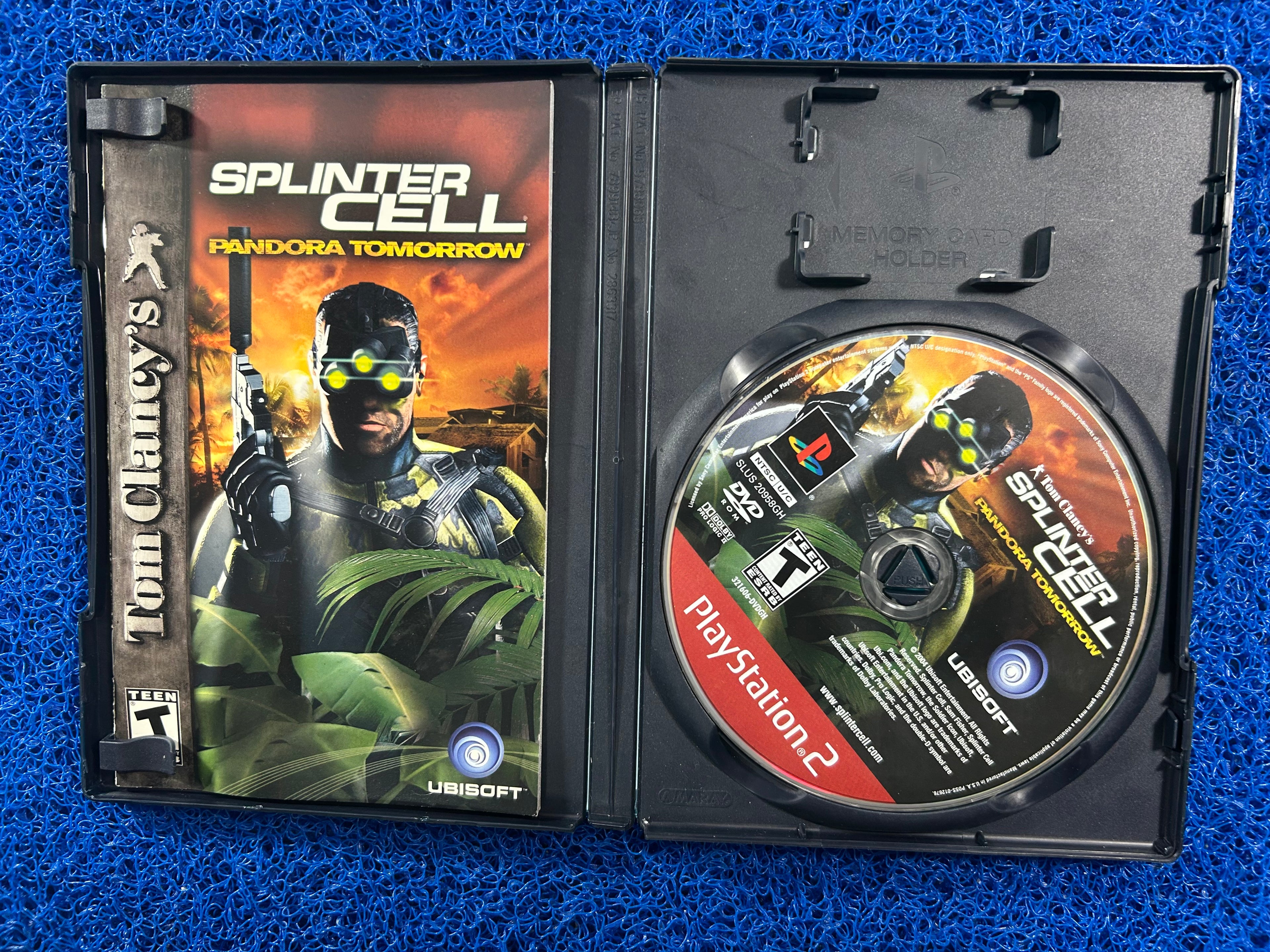 PS2 Splinter cell Pandora tomorrow (A)