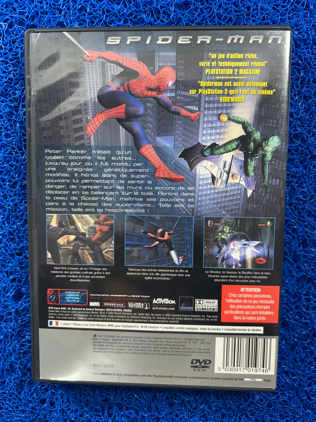 PS2 Spider-man (E)