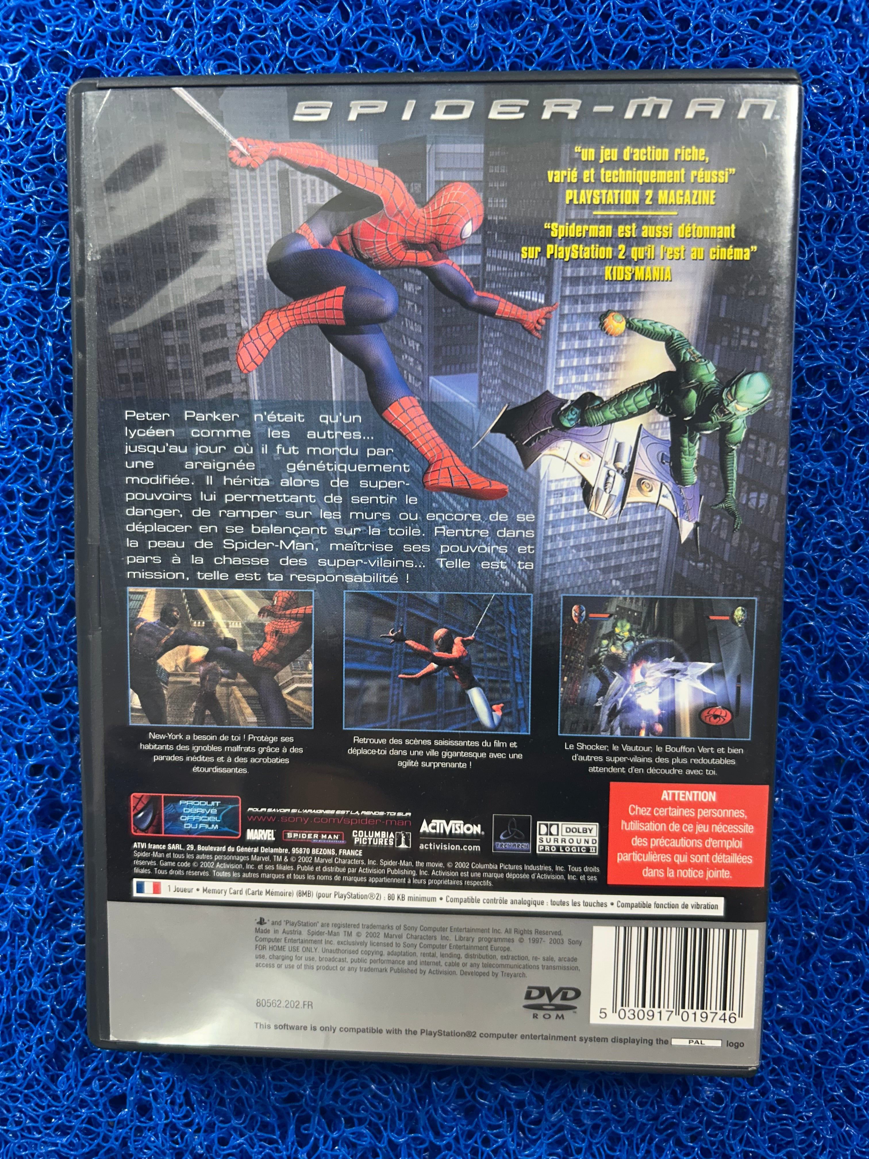 PS2 Spider-man (E)