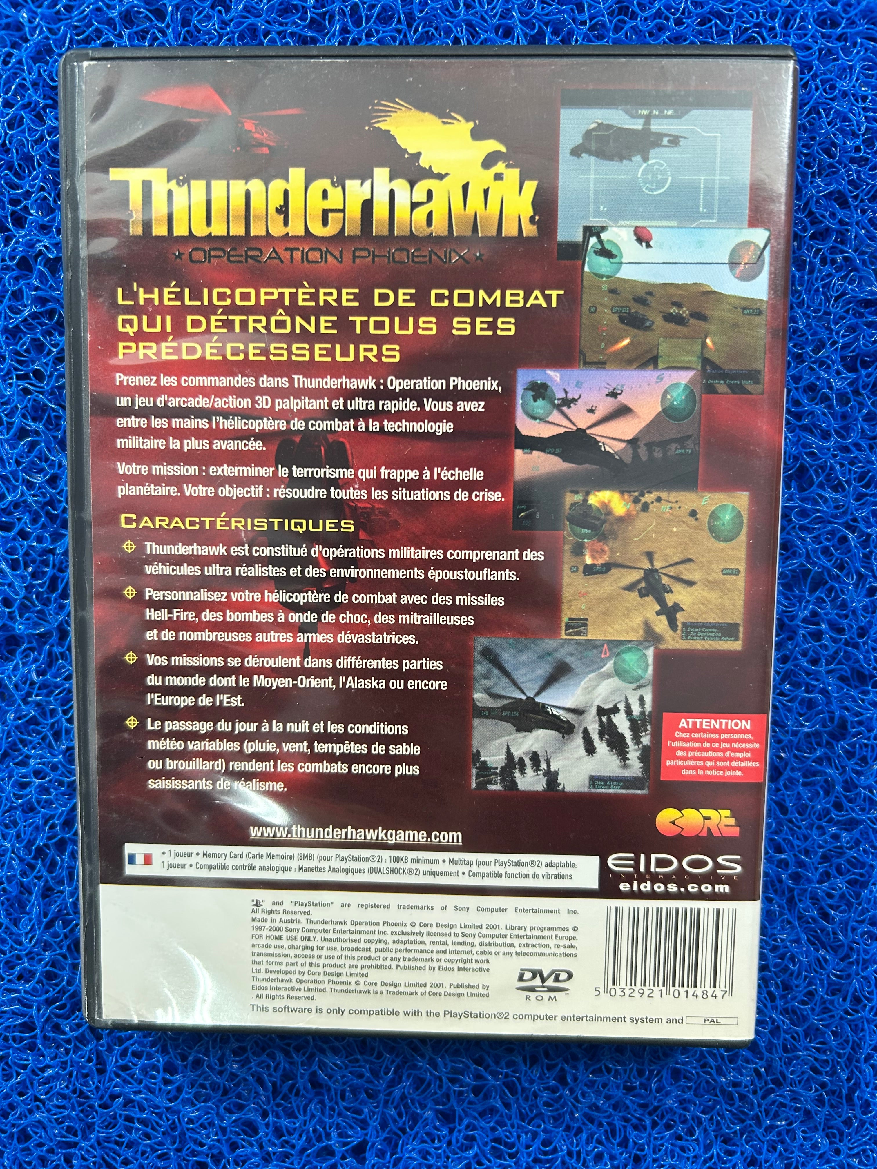 PS2 Thunderhawk (E)