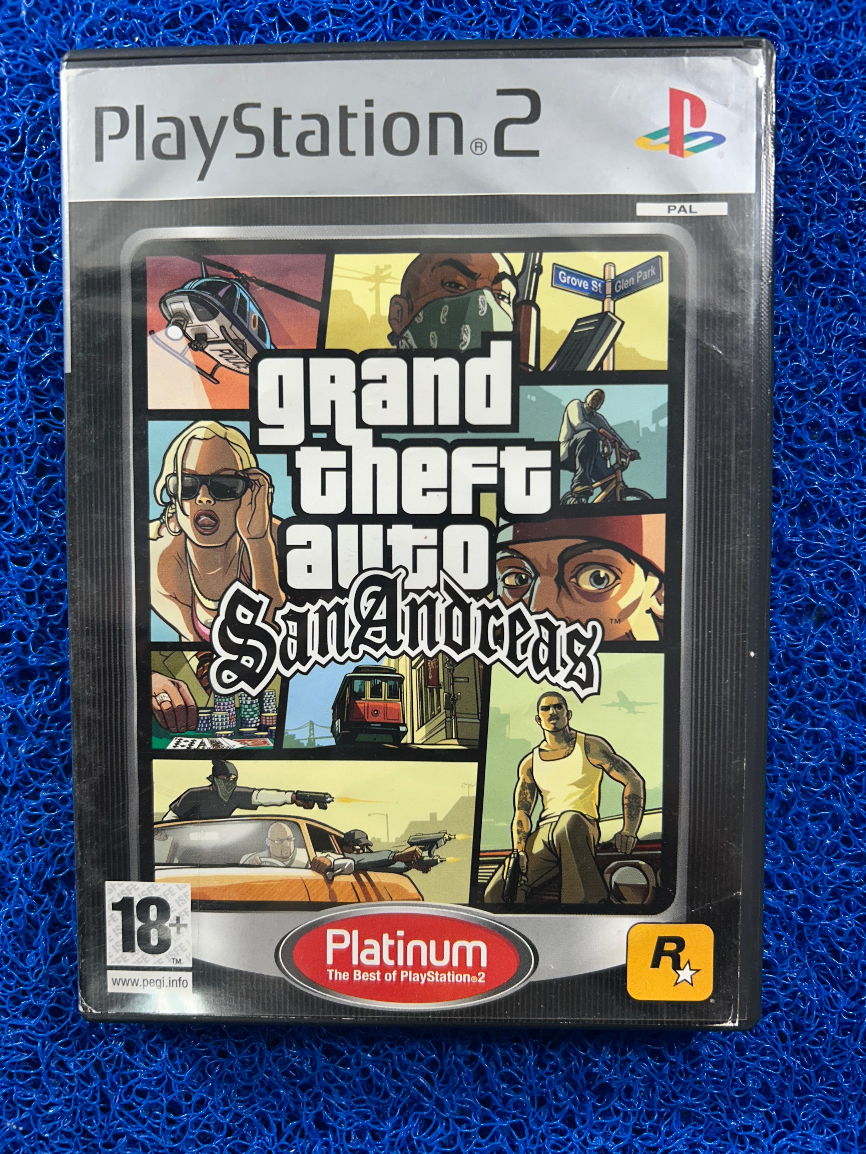 PS2 GTA San andreas (E)
