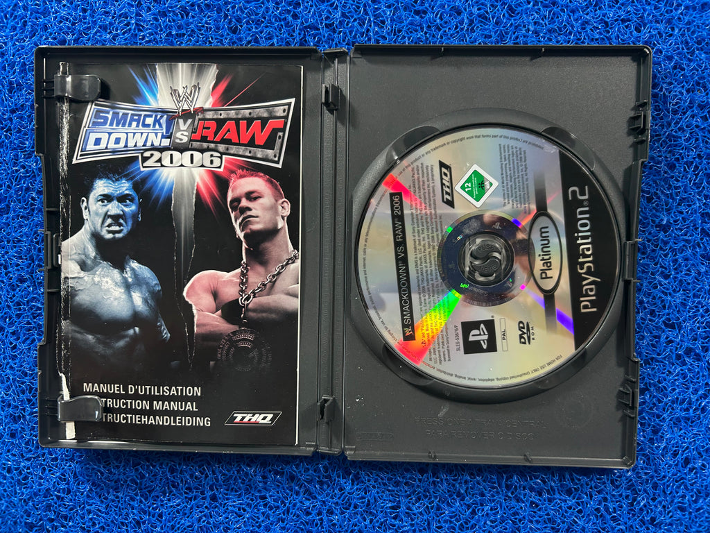 PS2 Smackdown vs. raw 2006 (E)