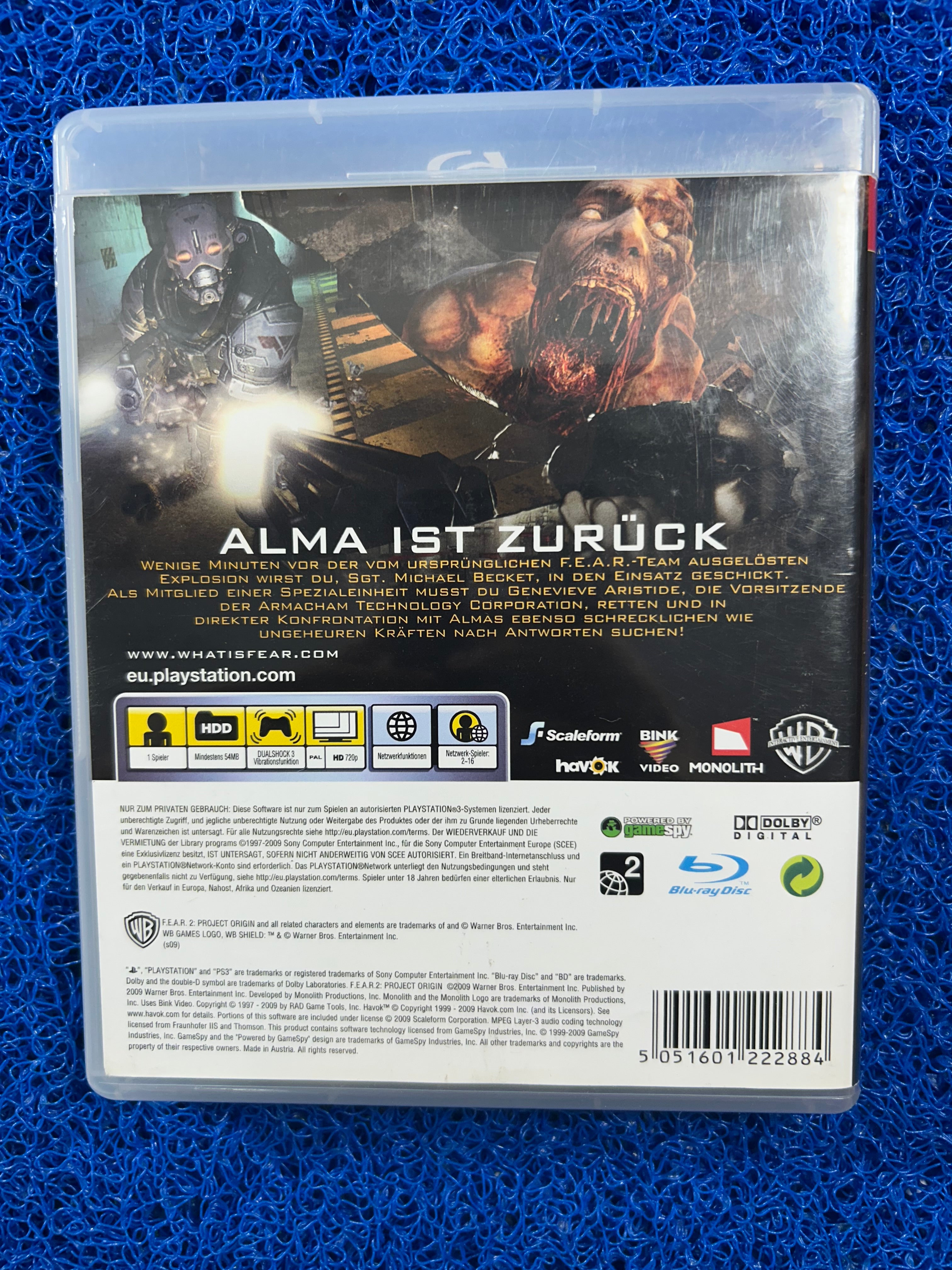 PS3# Fear 2