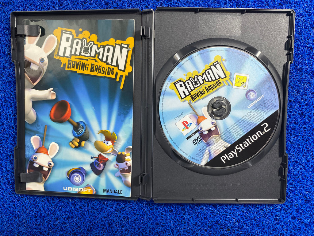 PS2# Rayman raving rabbits (E)