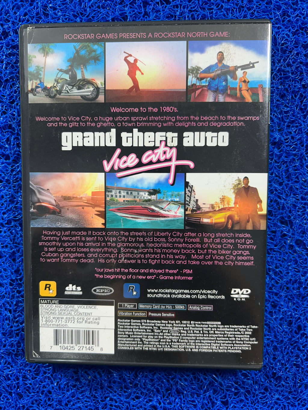 PS2 GTA Vice city (A)