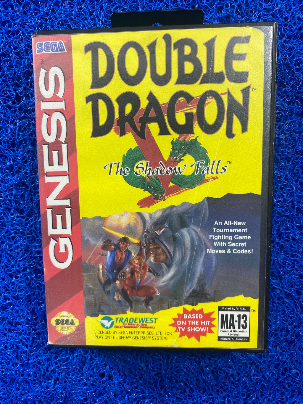 SEGA# Megadrive Double dragon (A)