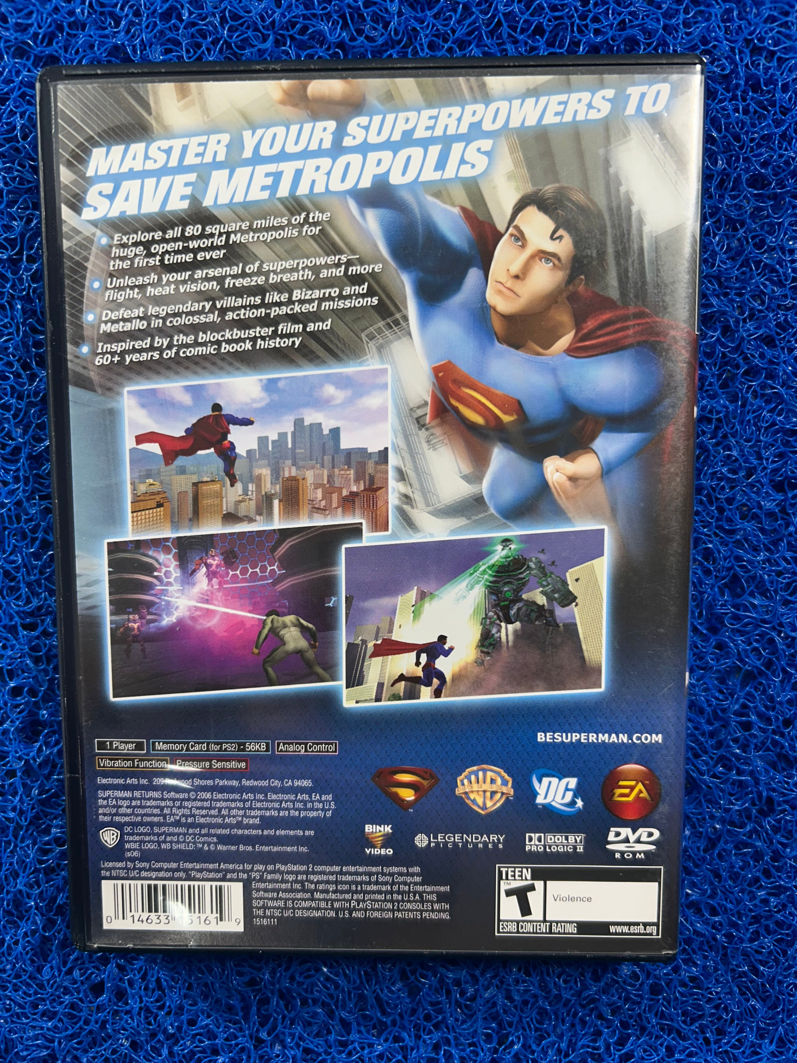 PS2 Superman returns (A)