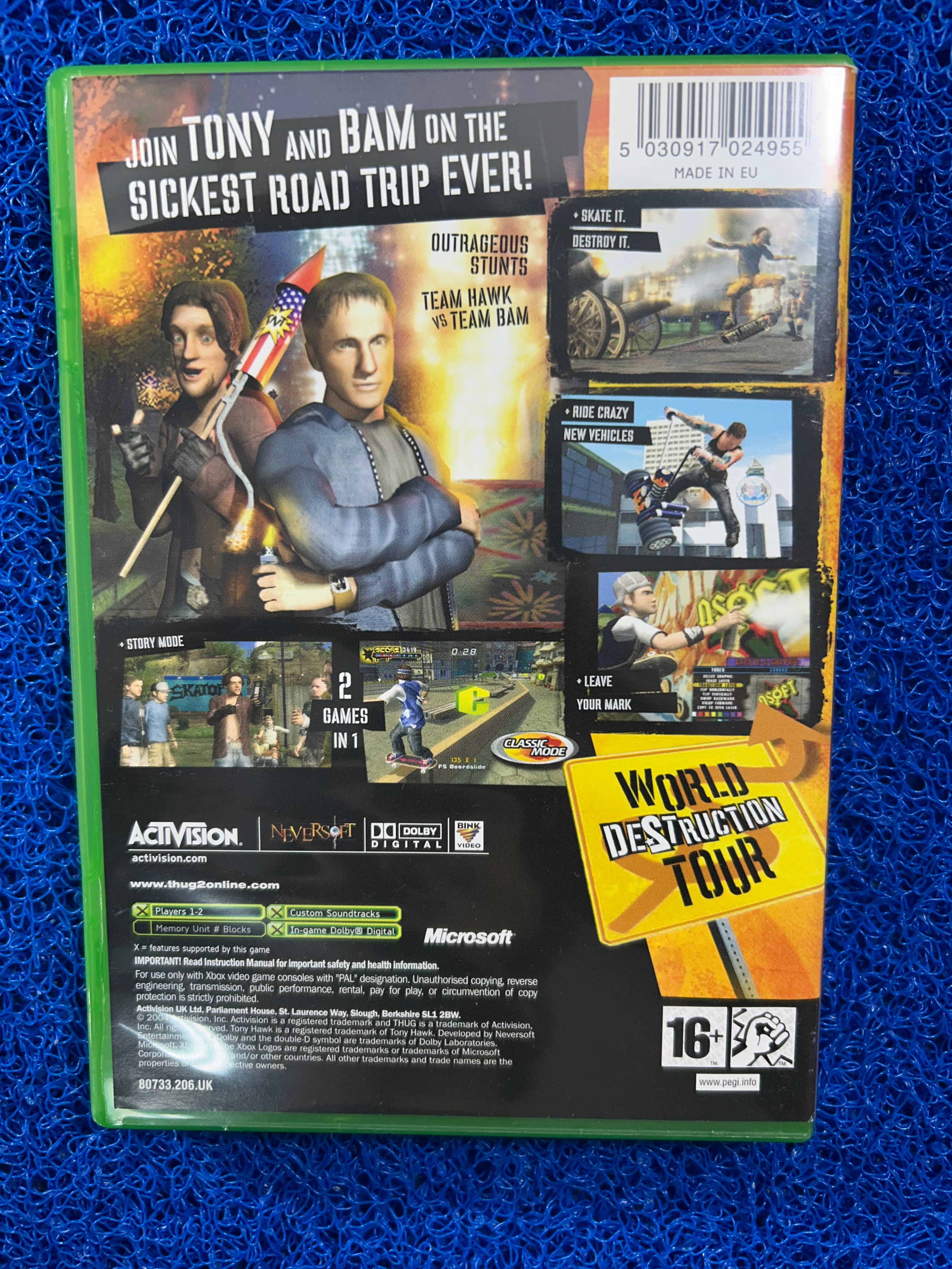 XBOX Tony hawk underground 2 (E)