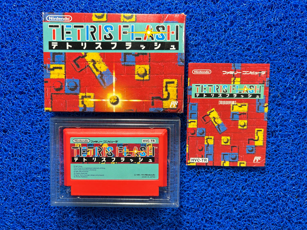 FAMICOM box Tetris flash (J)