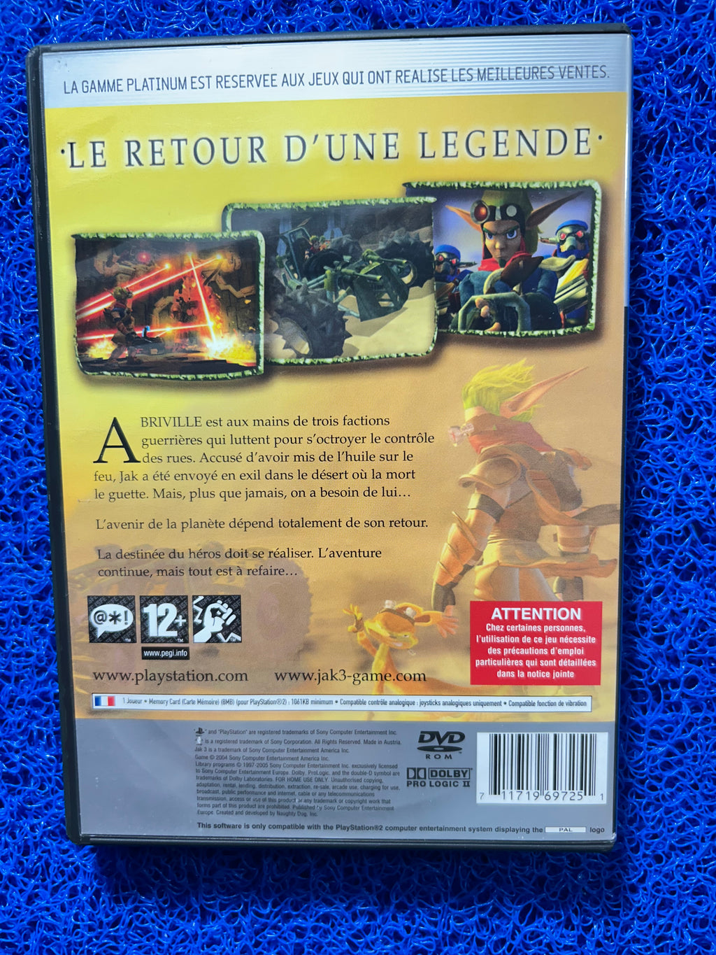 PS2 JAK 3 (E)