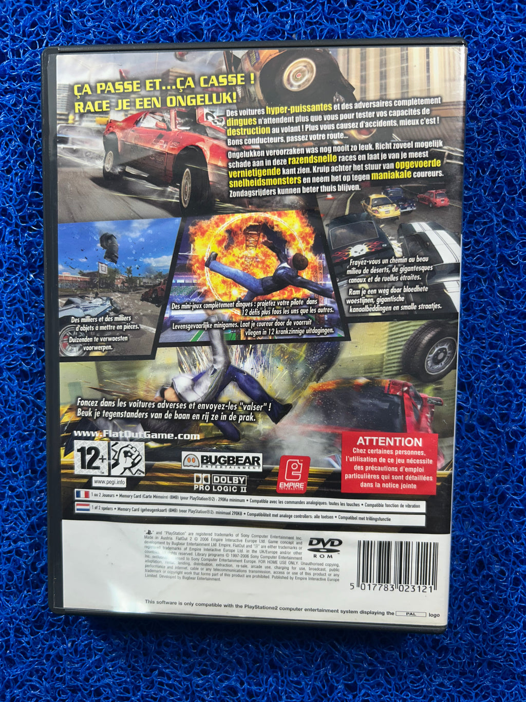 PS2 Flatout 2 (E)