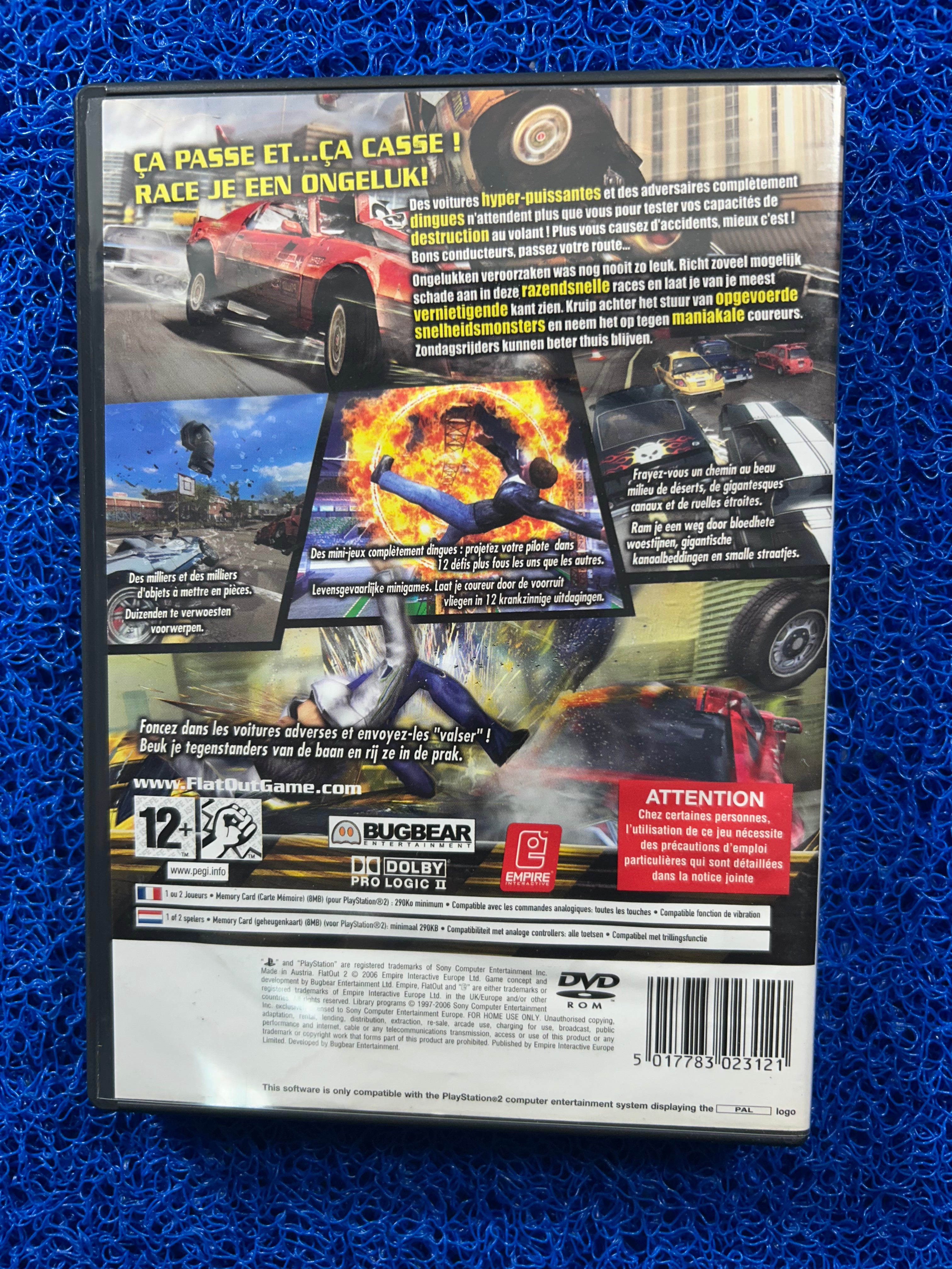 PS2 Flatout 2 (E)