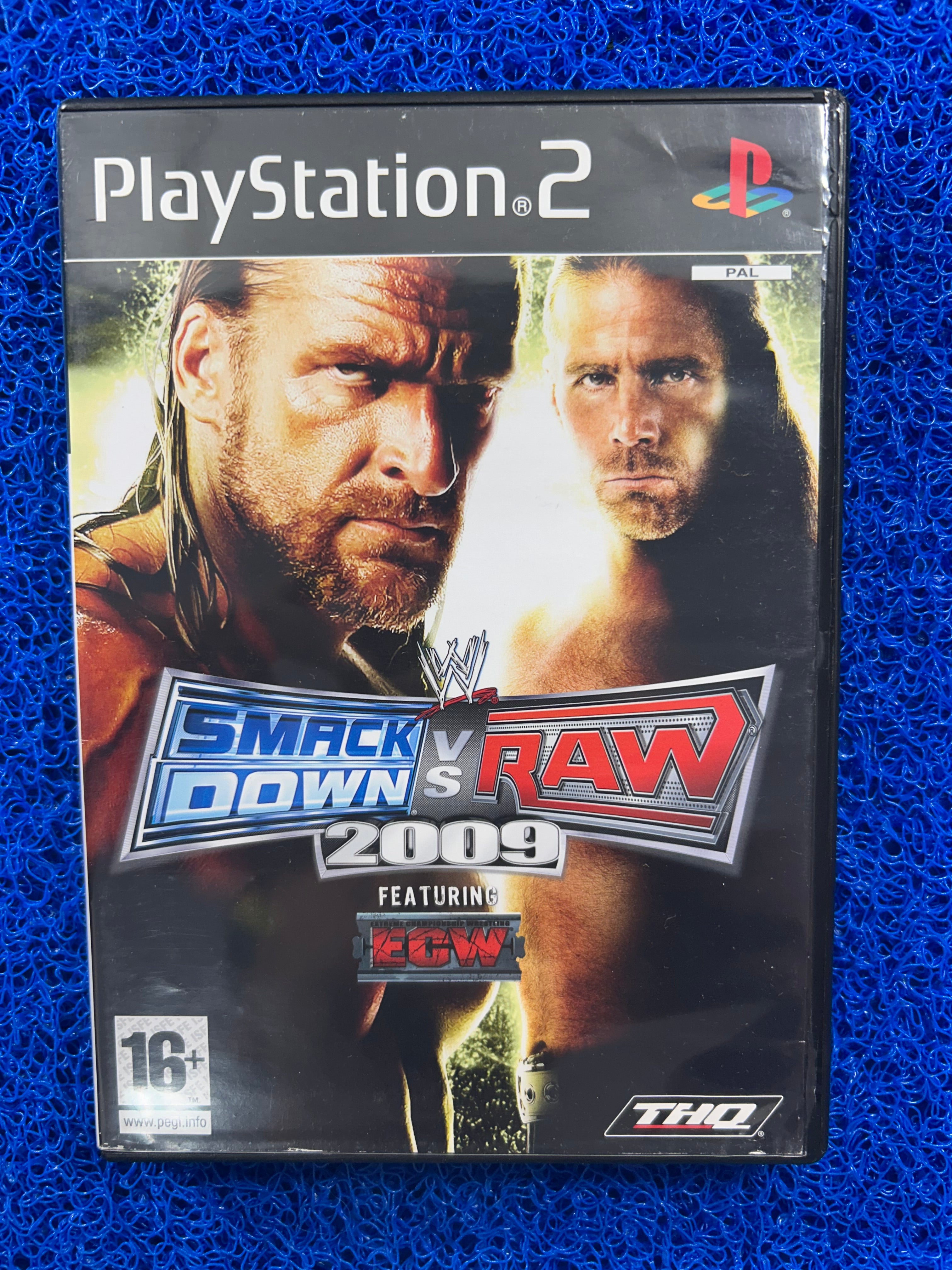 PS2 Smackdown vs. raw 2009 (E)