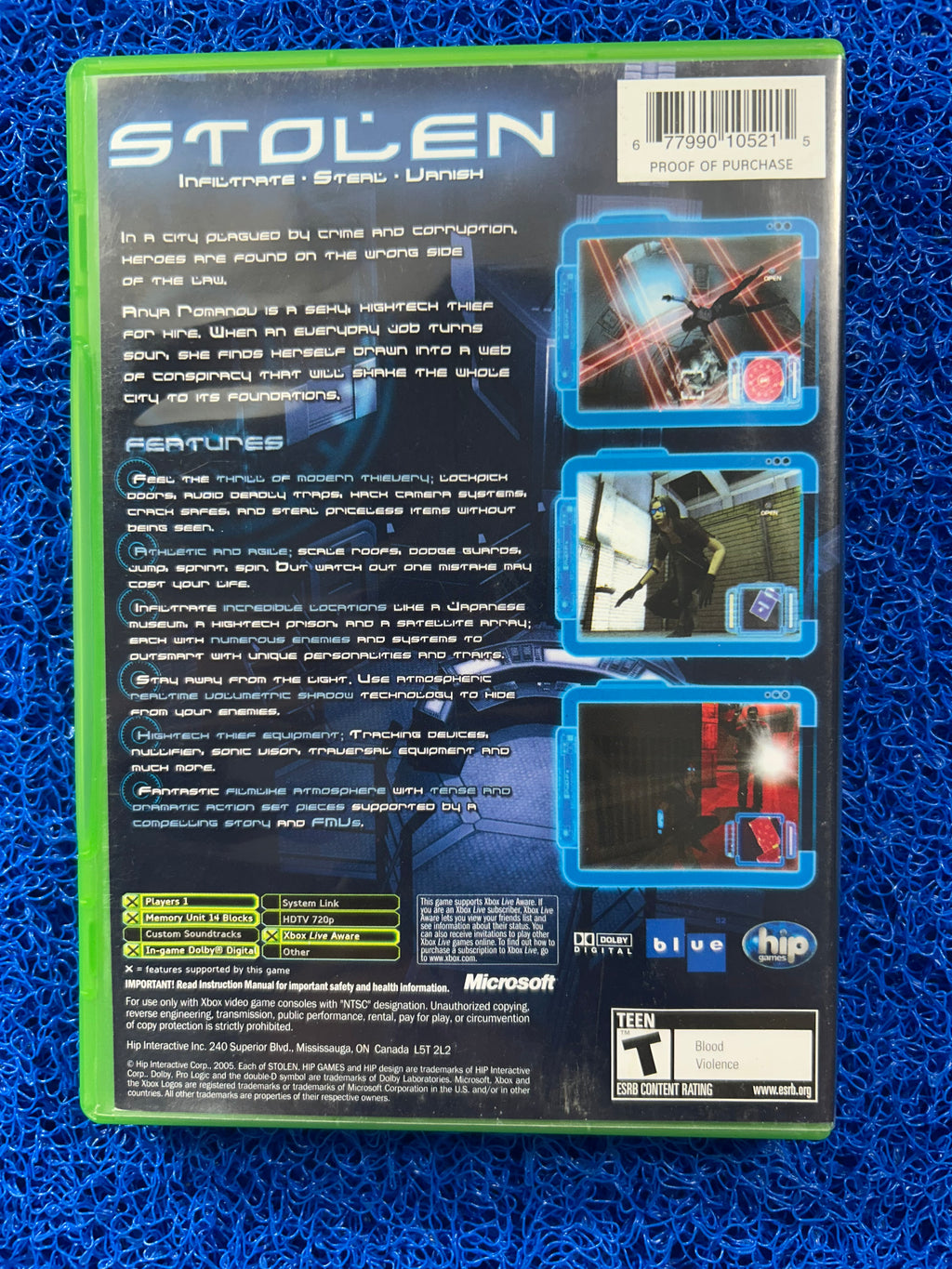 XBOX Stolen (A)