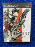 PS2 Metal gear solid 2 (E)